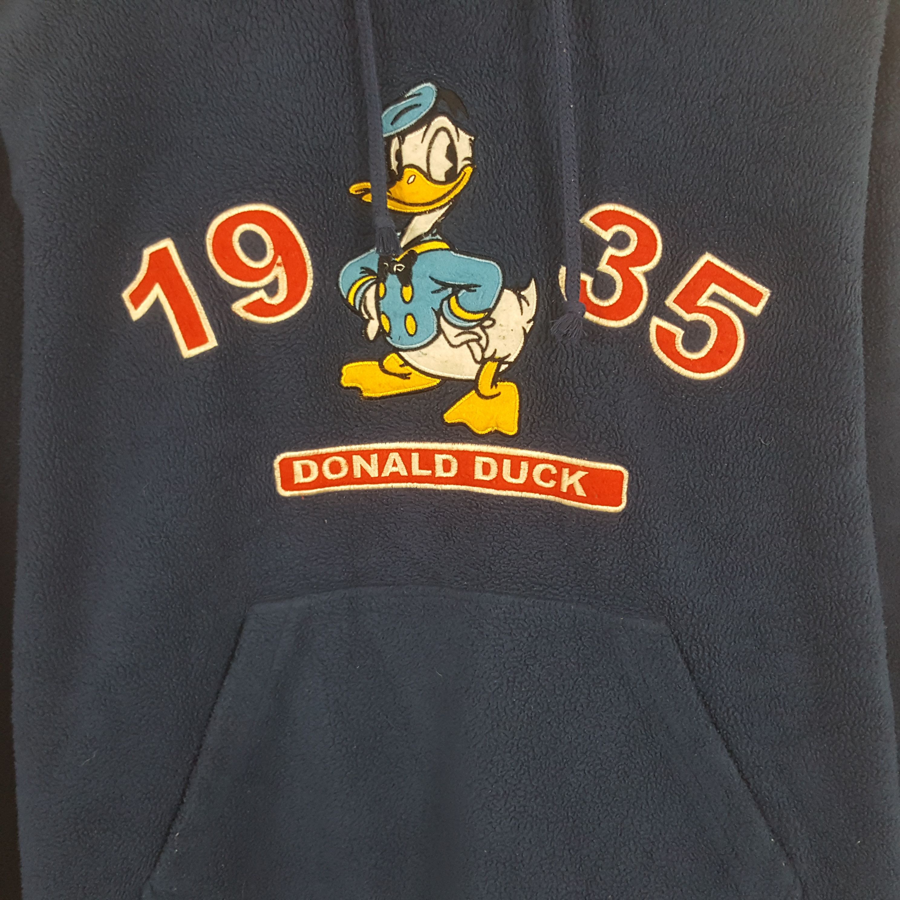 Cartoon Network × Disney × Vintage Vintage Disney 1935 Donald Duck Fleece Sweatshirt Hoodies Size US M / EU 48-50 / 2 - 2 Thumbnail