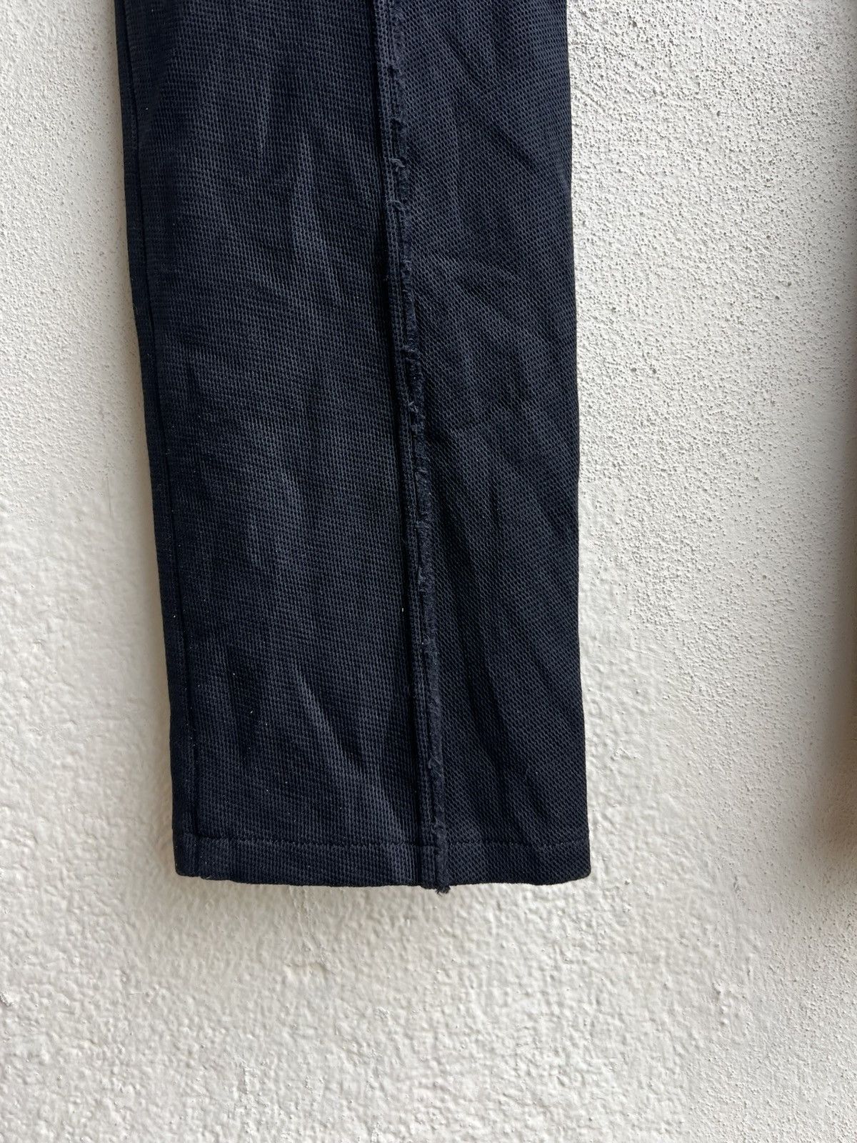 Bajra Bajra Made in Japan Raw Cut Black Trouser Stretch Pant Size US 30 / EU 46 - 17 Thumbnail