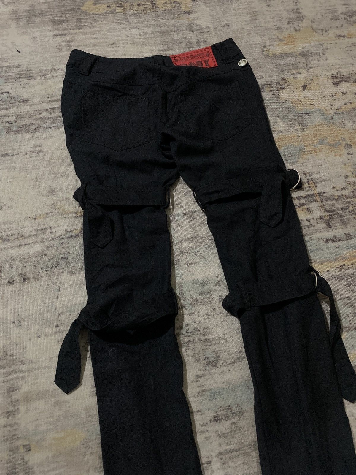 If Six Was Nine Algonquins Punk Bondage Inspired Pants Size US 29 - 6 Thumbnail