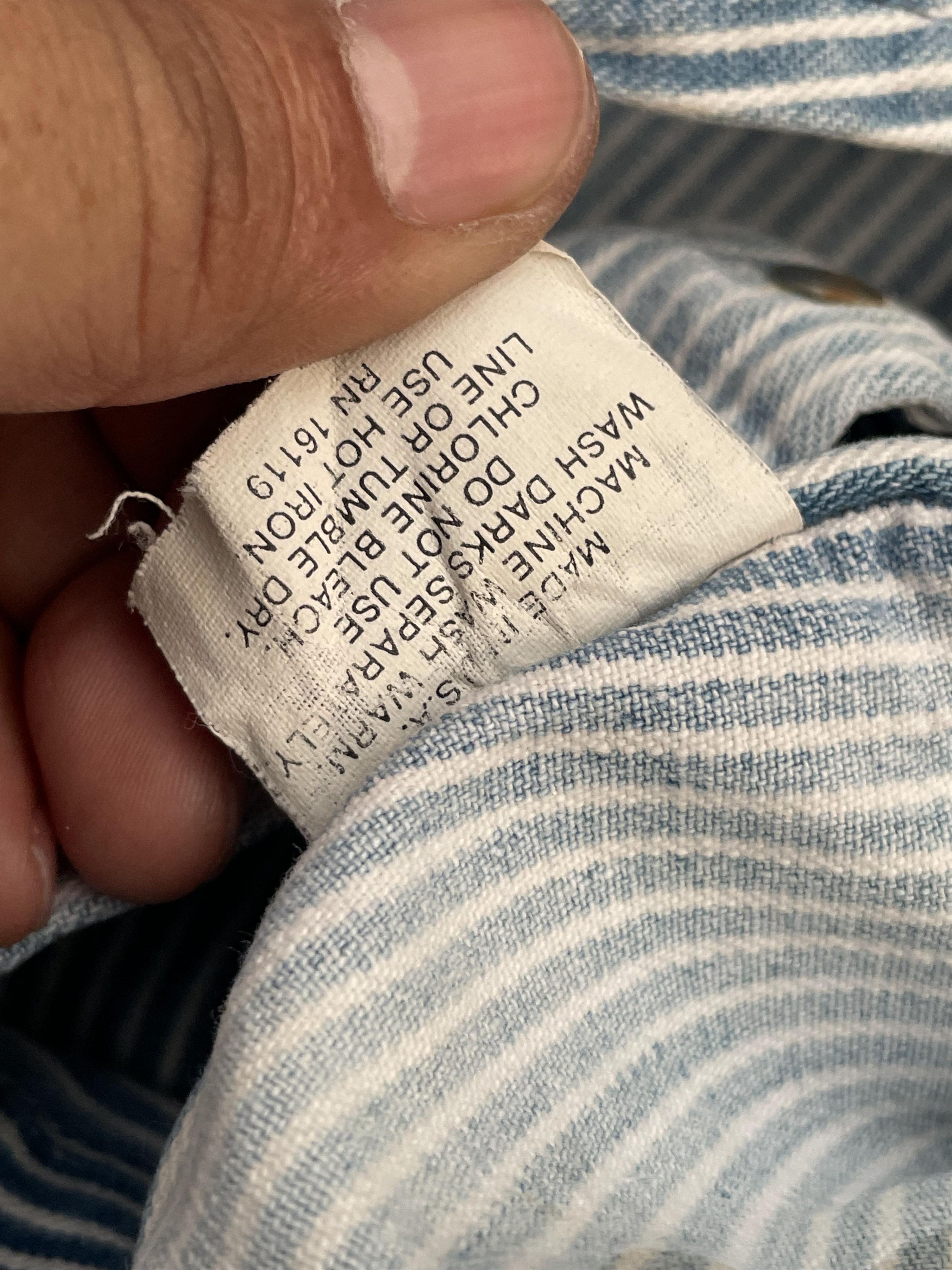 Big Mac Vintage 80's Big Mac Hickory Overall Size US 42 / EU 58 - 11 Thumbnail