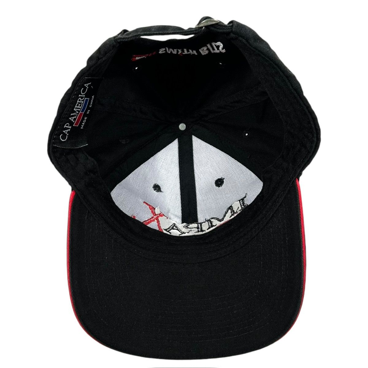 Vintage Vintage Impax Hammers & Bits Smith Bits Black Strapback Hat Size ONE SIZE - 4 Thumbnail