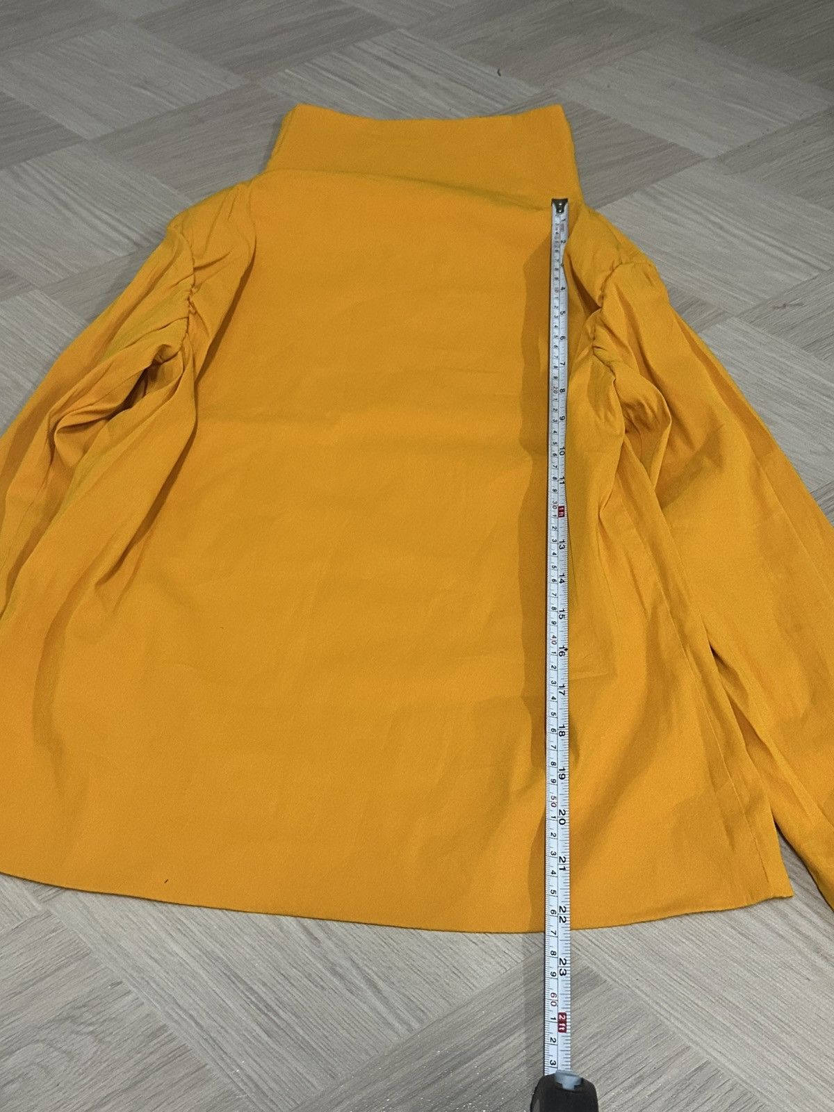 Issey Miyake Issey Miyake Turtleneck Ruffle L/S Shirt Size US M / EU 48-50 / 2 - 13 Thumbnail