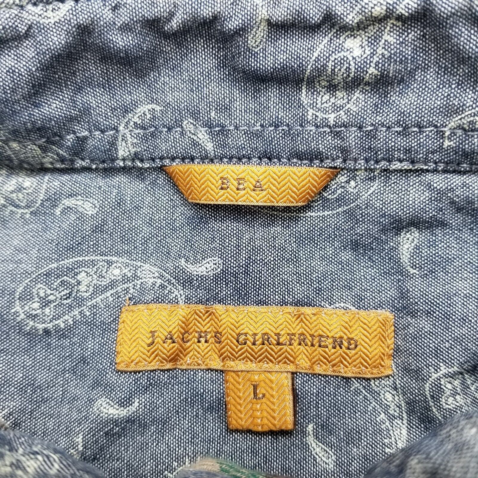 Other Jachs Girlfriend Shirt Womens Large Plaid Button Up Flannel Size US L / EU 52-54 / 3 - 4 Thumbnail