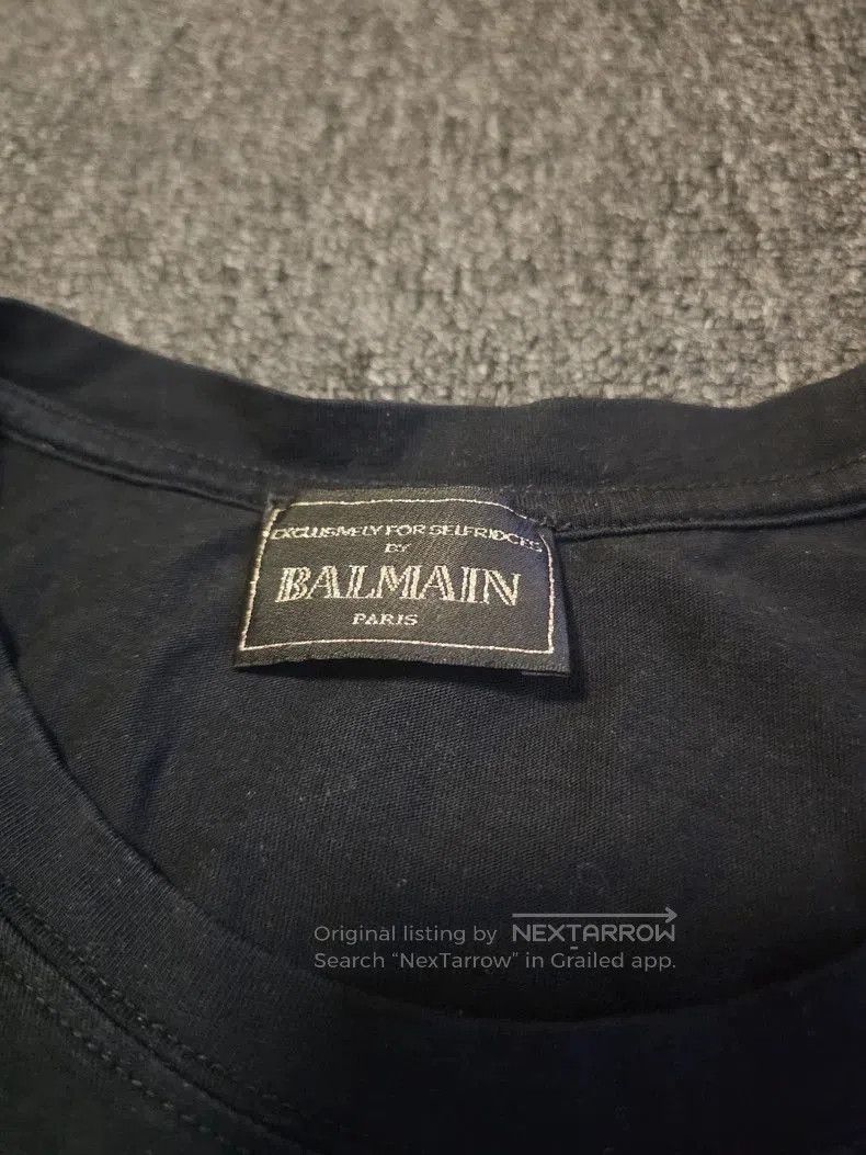 Balmain Balmain Paris Graphic Print Short Sleeve T. Size US S / EU 44-46 / 1 - 3 Thumbnail
