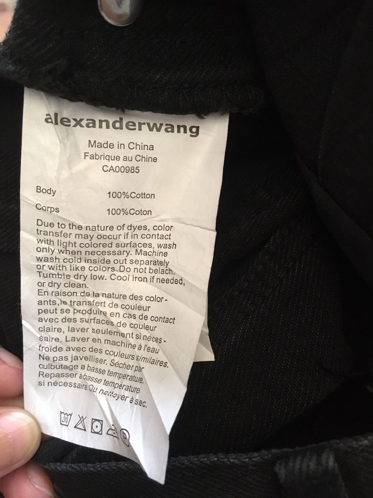 Alexander Wang ALEXANDERWANG BELT DENIM SHORT Size 27" / US 4 / IT 40 - 6 Thumbnail