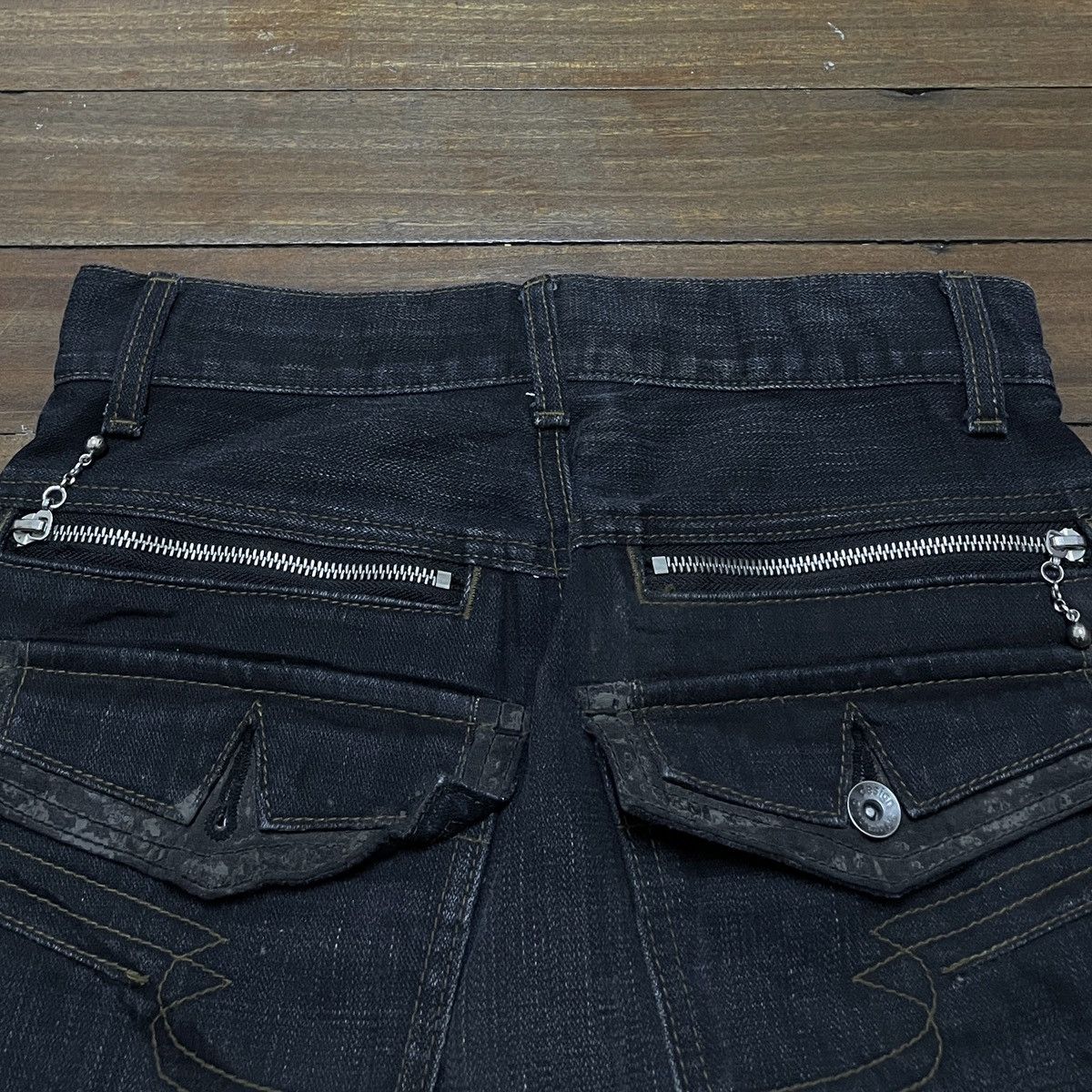 14th Addiction Very Rare Vintage Japanese Brand Semantic Design Jeans 2000s Size US 28 / EU 44 - 4 Thumbnail