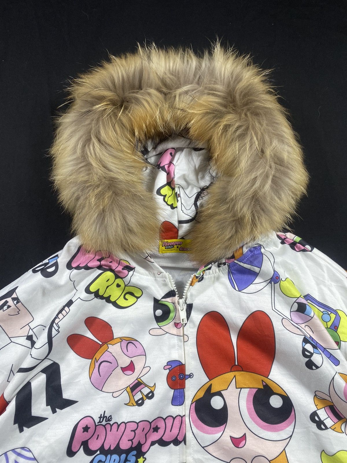 Cartoon Network Cartoon Powerpuff Girls X Acocrag full print zip fur hoodie Size US XL / EU 56 / 4 - 4 Thumbnail