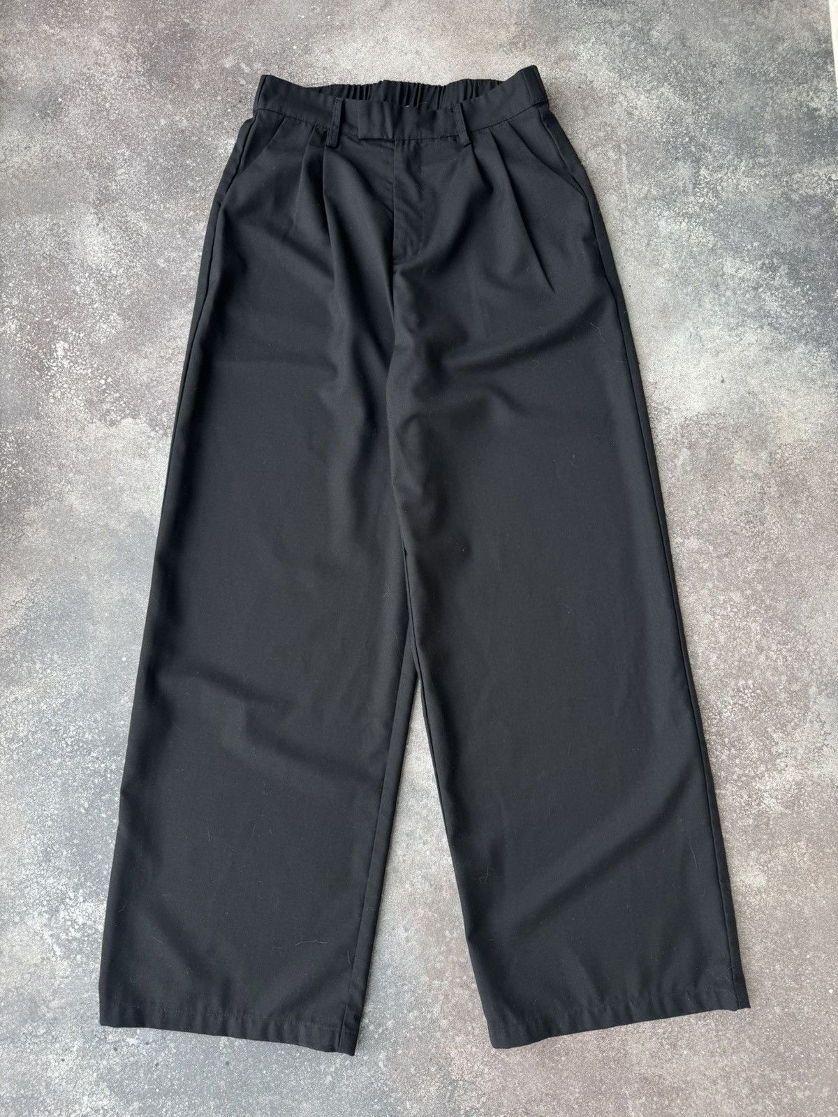Hysteric Glamour × Japanese Brand × Vintage Japanese Vintage Vibe Classic Wide Pants (Yamamoto Style) Size 26" / US 2 / IT 38 - 2 Thumbnail