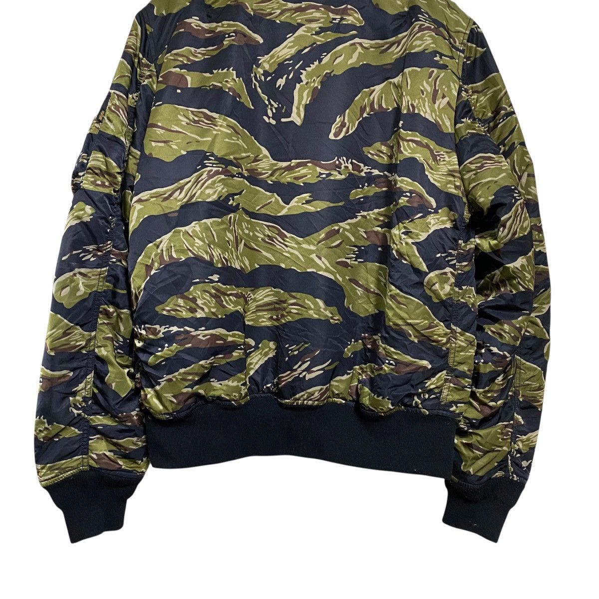 Alpha Industries Tiger Camo MA-1 Bomber Jacket Reversible