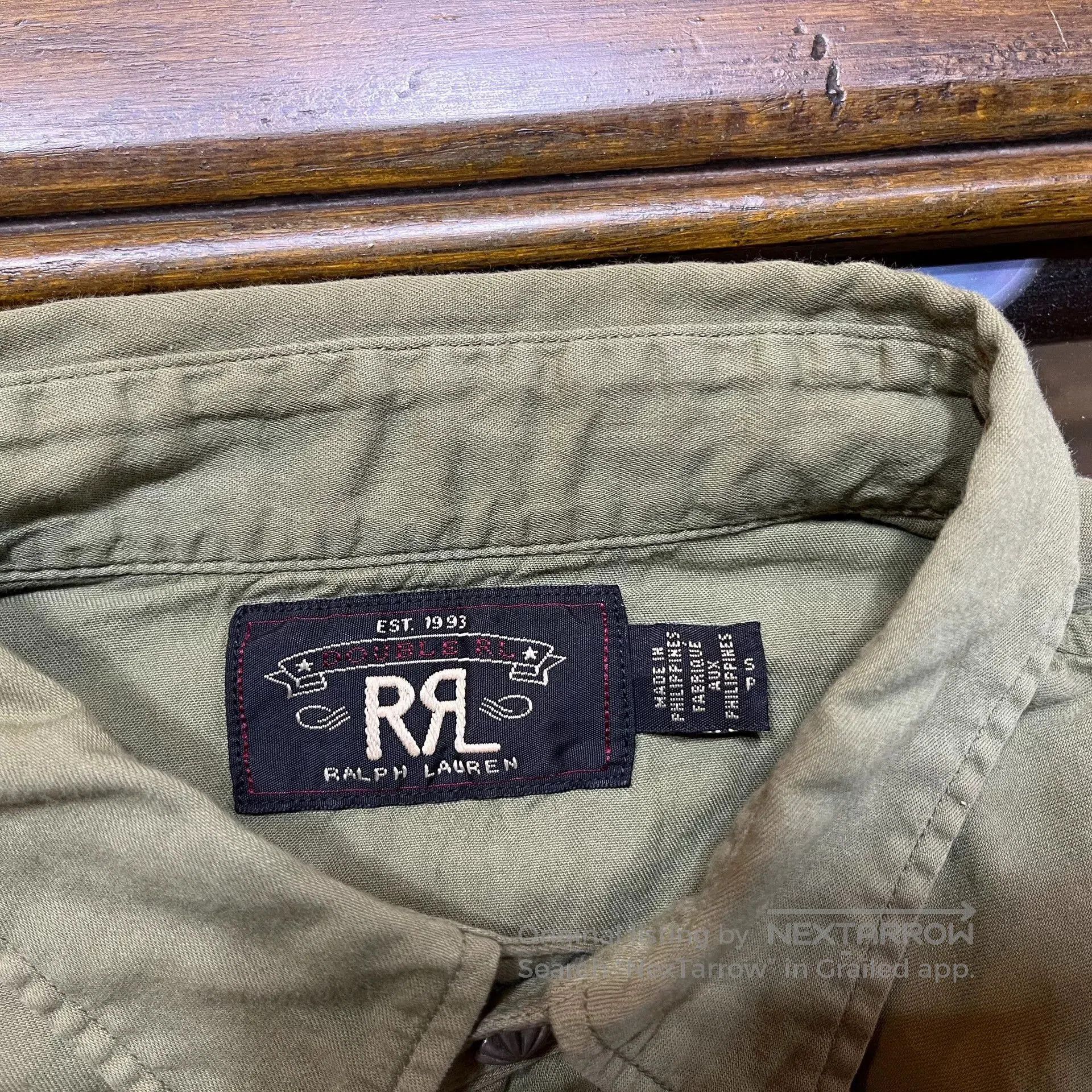 RRL Ralph Lauren RRL Ralph Lauren Long Sleeve Shirt. Size US S / EU 44-46 / 1 - 3 Thumbnail