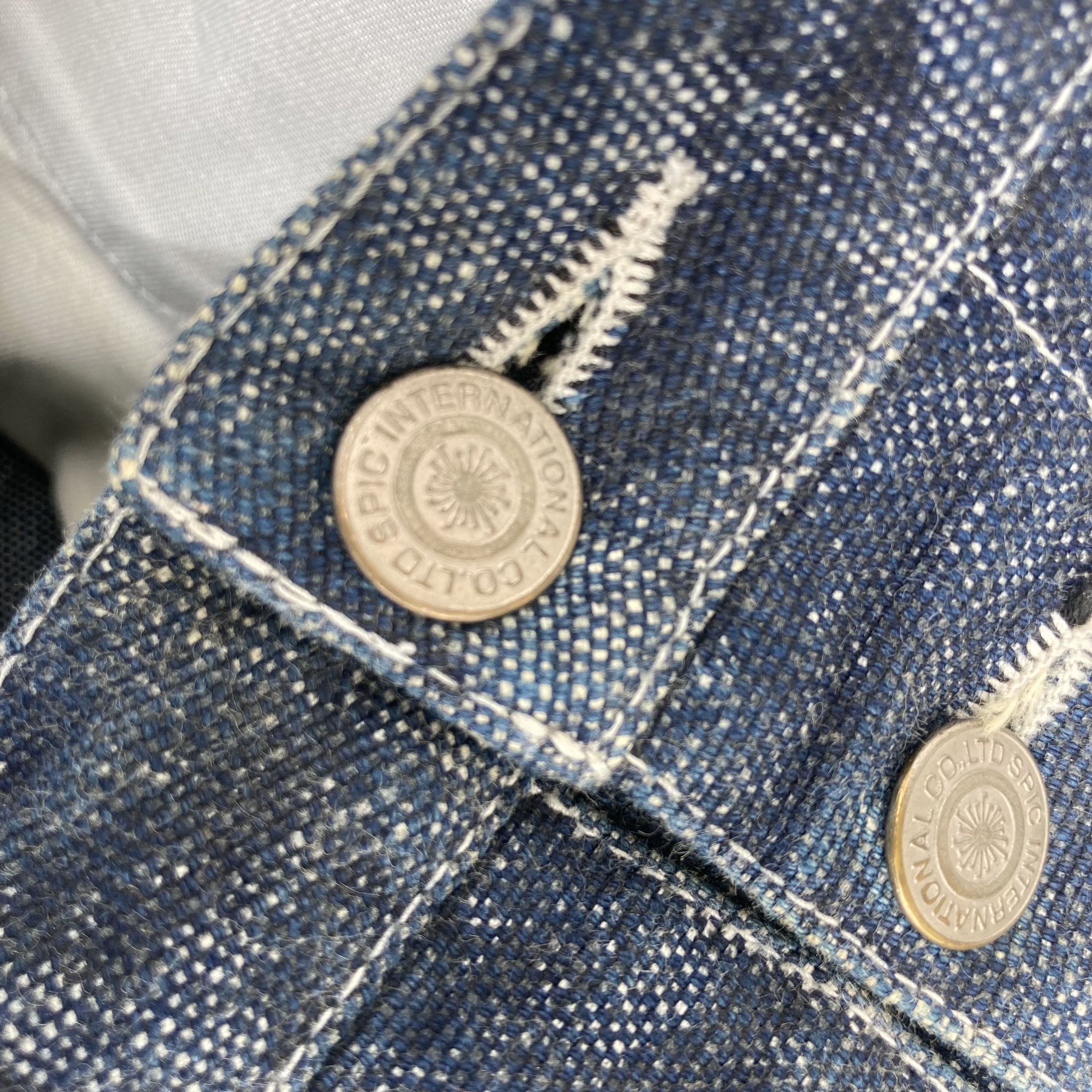 Tornado Mart × Vintage Vtg Tornado Mart Lace-Up Trouser Punk Flared Denim Jeans Size US 31 - 5 Thumbnail