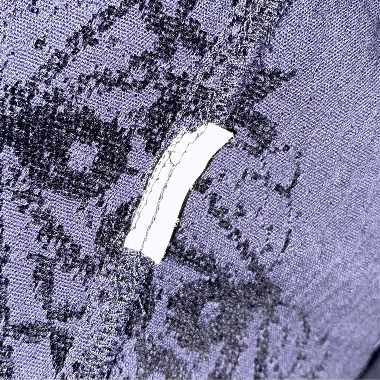 Desigual DESIGUAL $400 38 / 8 / M Purple / Black Cotton Blend Jacket Size M / US 6-8 / IT 42-44 - 12 Thumbnail