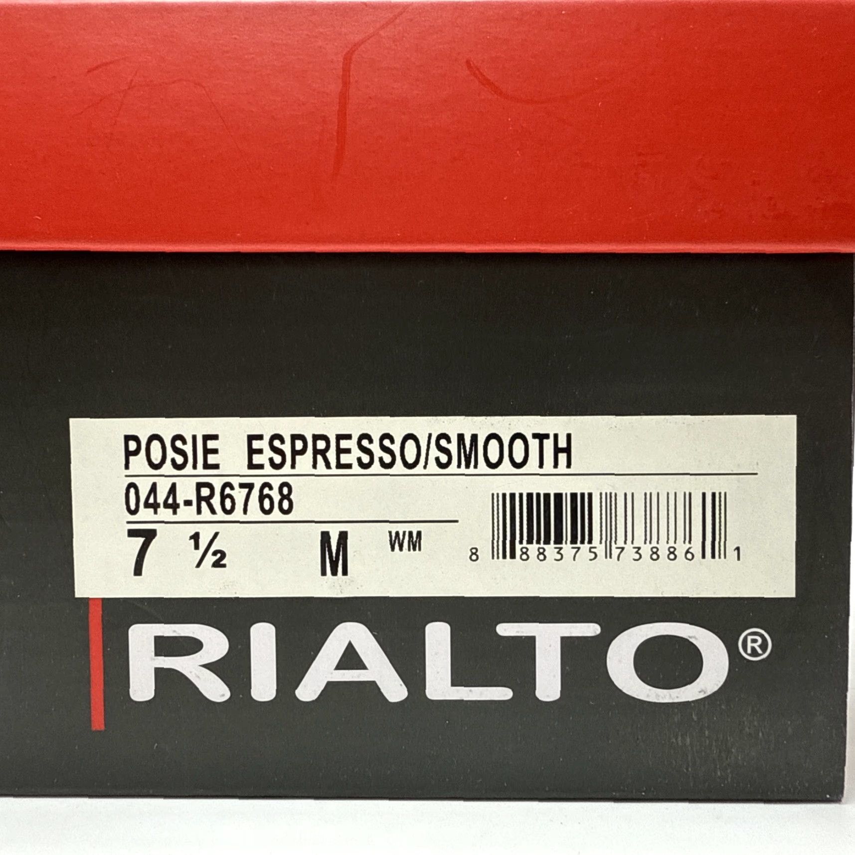 Vintage Rialto Posie Espresso Smooth Womens Size 7.5 M Ankle Boot Zip Heel Size US 8 / IT 38 - 6 Thumbnail