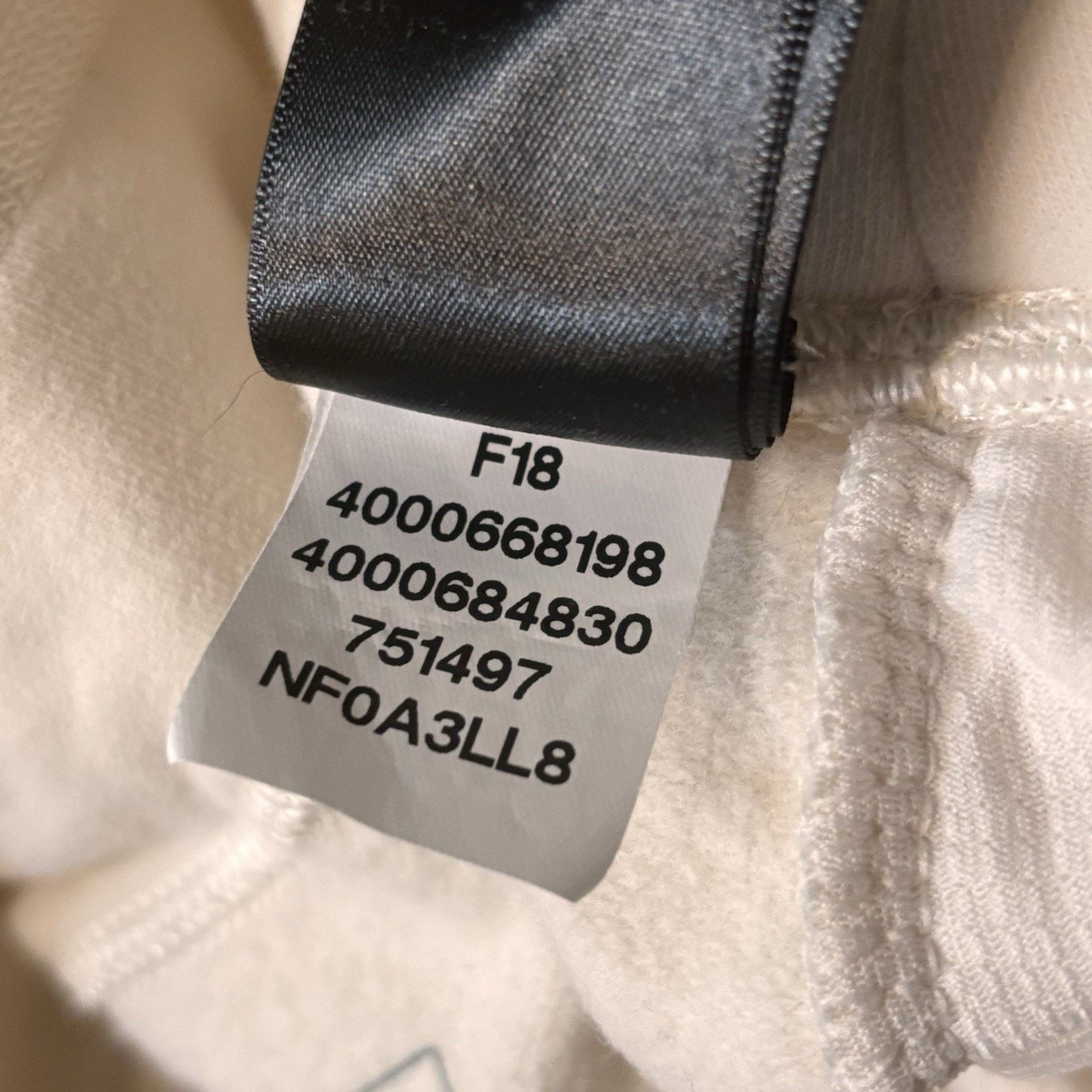 The North Face North Face Cream & Black Joggers Logo Spell Out Womens Small Size 26" / US 2 / IT 38 - 6 Thumbnail