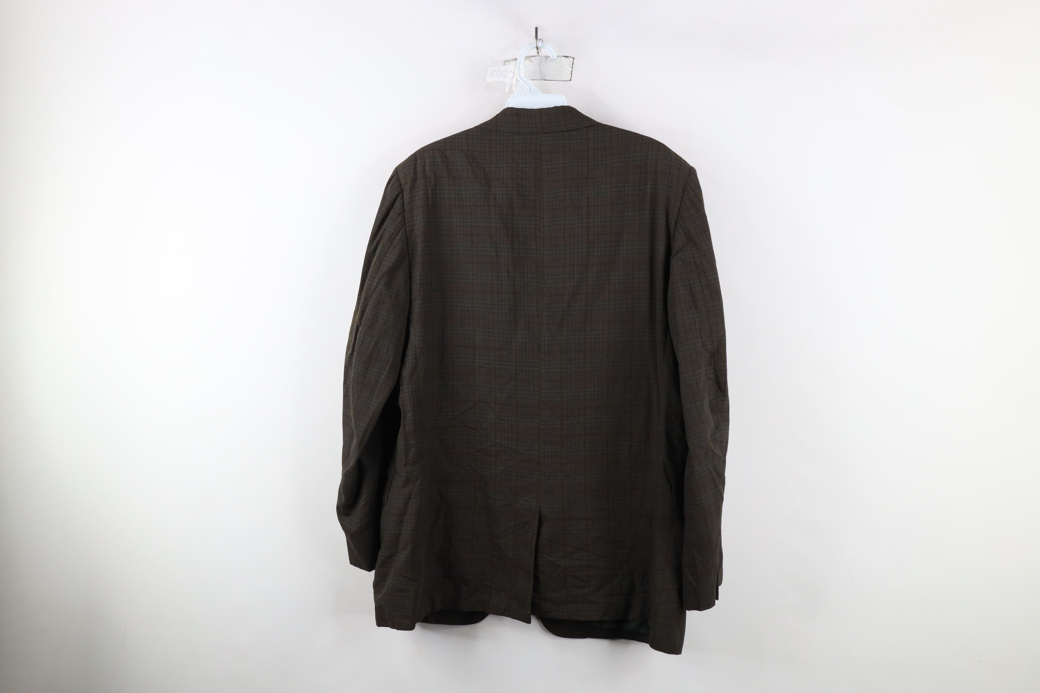 Vintage Vintage 50s Rockabilly Suit Coat Blazer Jacket Plaid USA Size US L / EU 52-54 / 3 - 14 Thumbnail