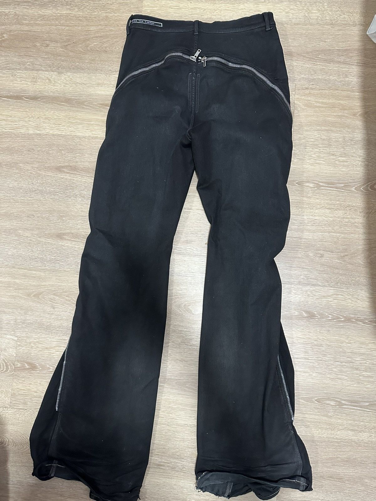 Rick Owens × Rick Owens Drkshdw Drkshdw Bolan Banana cut
