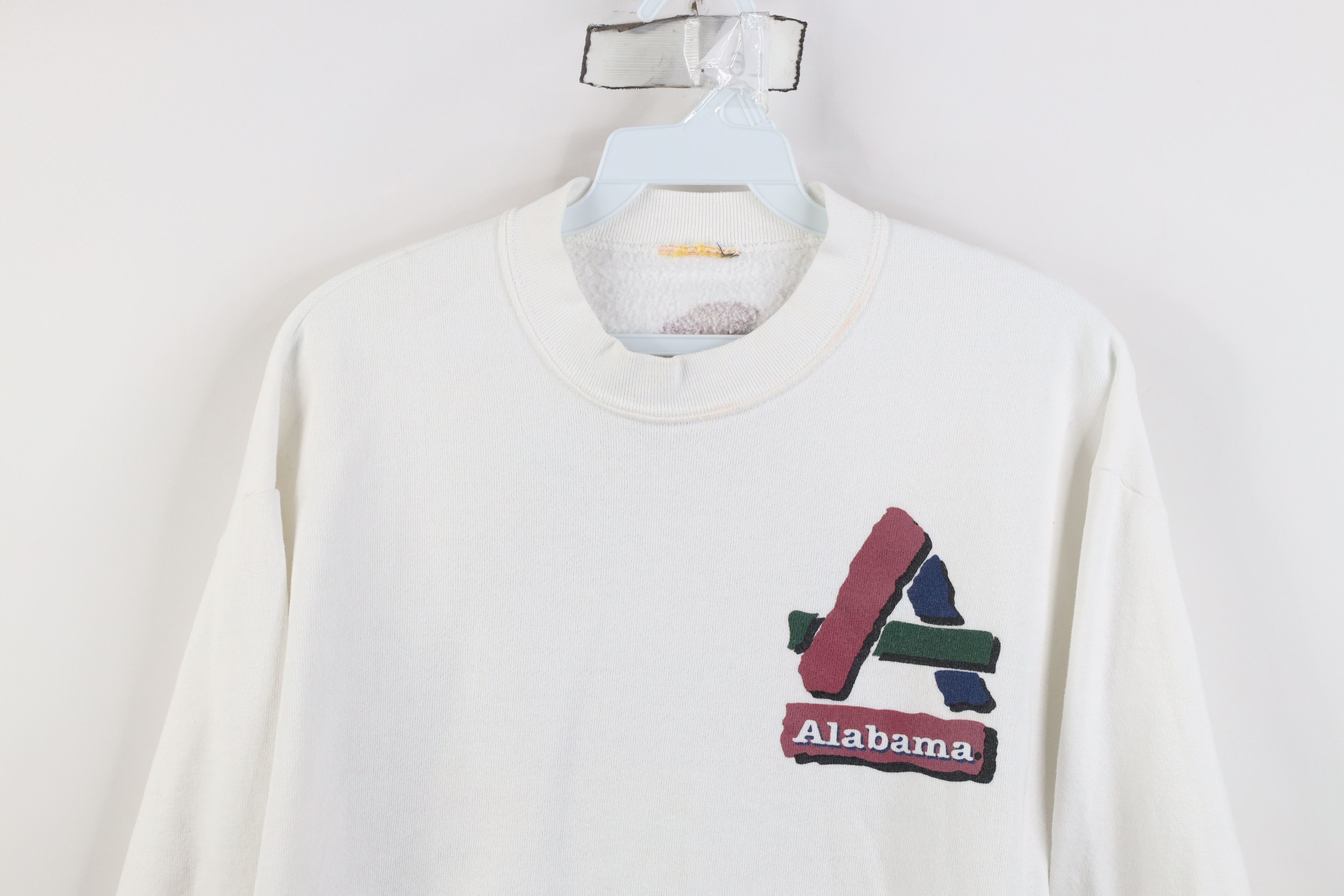 Vintage Vintage 90s University of Alabama Crewneck Sweatshirt Size M / US 6-8 / IT 42-44 - 2 Thumbnail