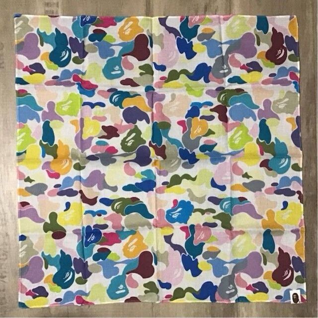 Bape BAPE Multi camo white bandana a bathing ape Size ONE SIZE - 1 Thumbnail