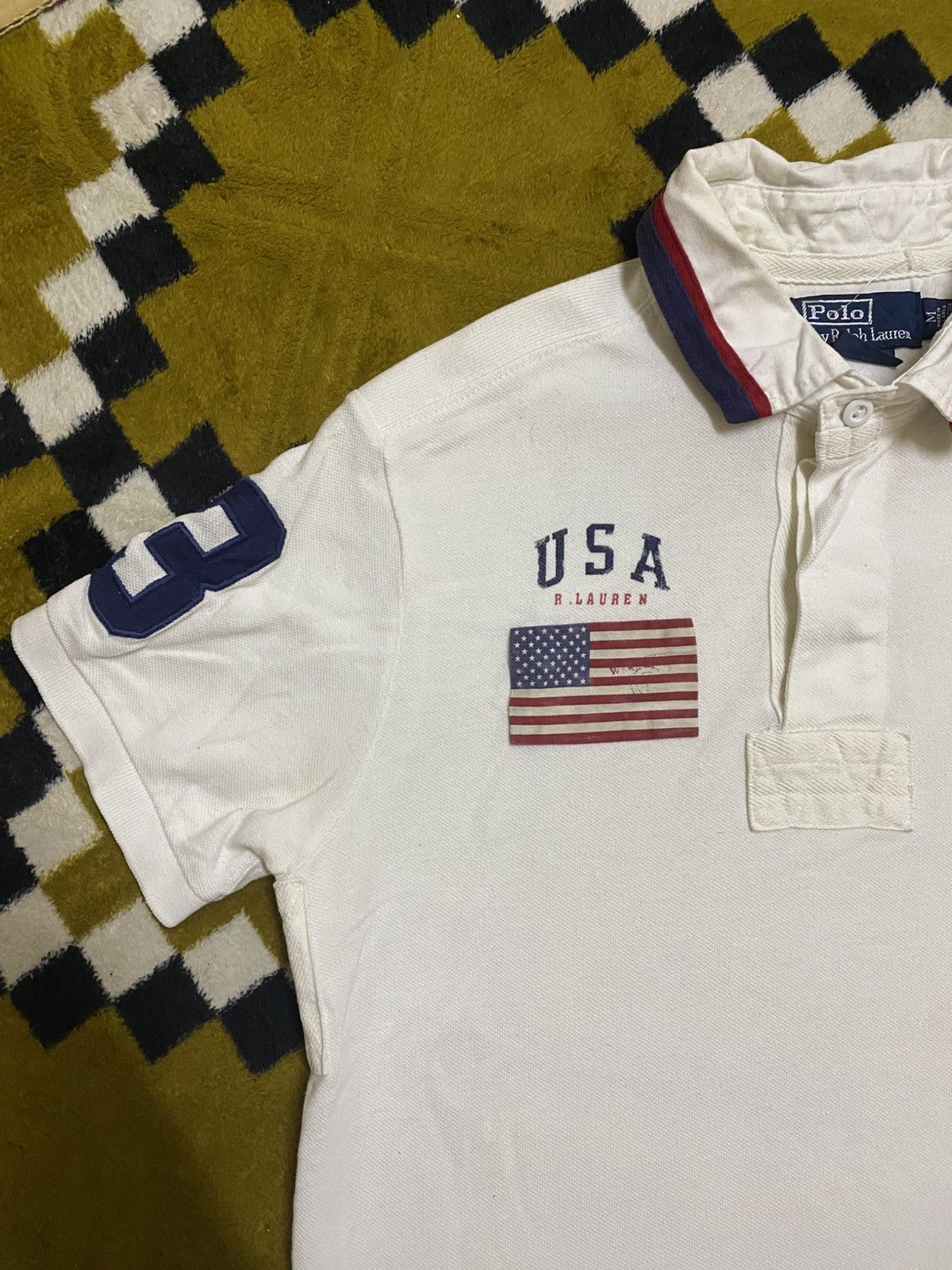 Polo Ralph Lauren Polo Ralph Lauren USA #3 Chief Keef PRL Shirt Size US M / EU 48-50 / 2 - 3 Thumbnail