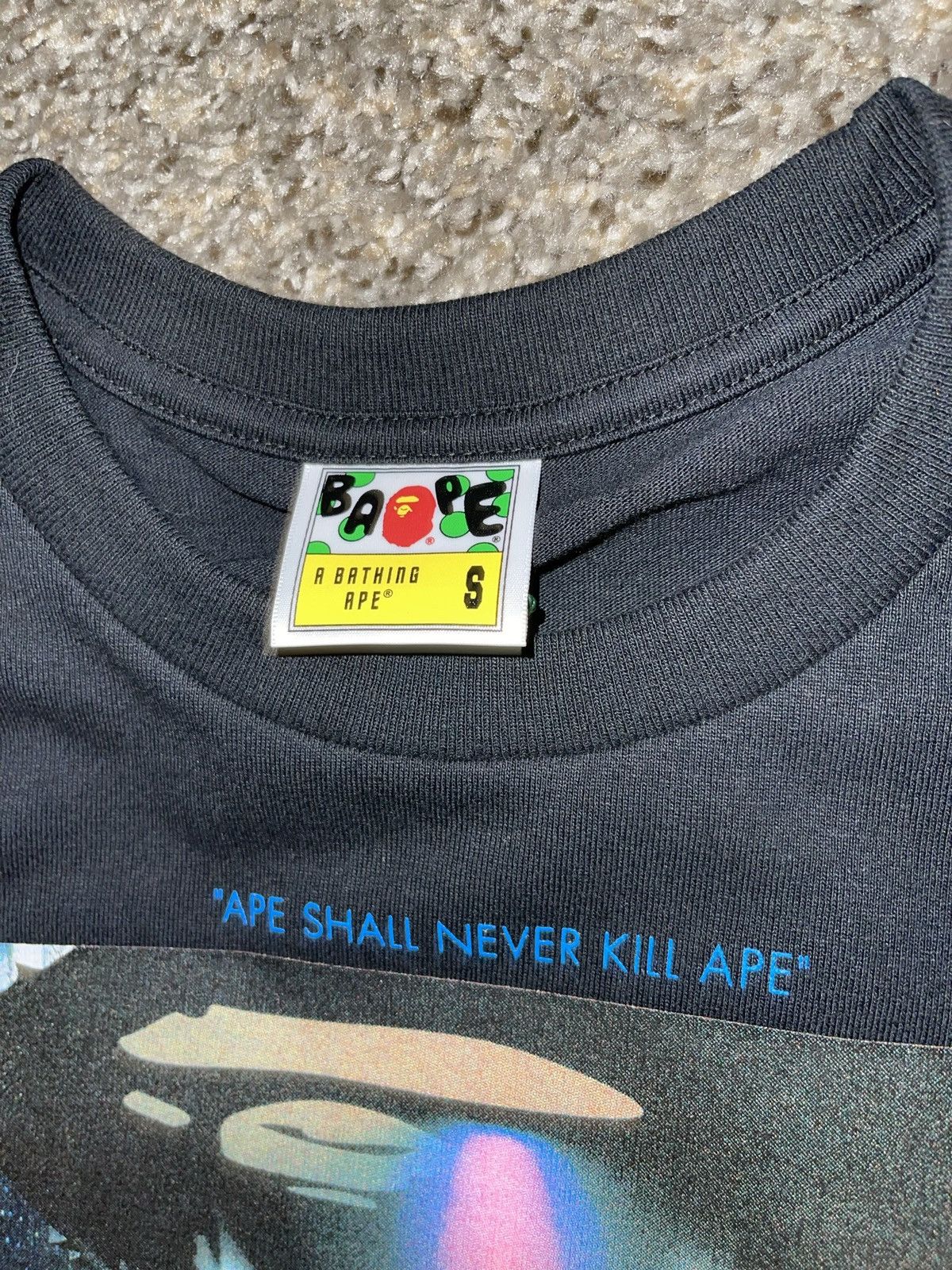 Bape BAPE Invasion L/S Tee - Black - Small Size US S / EU 44-46 / 1 - 8 Thumbnail