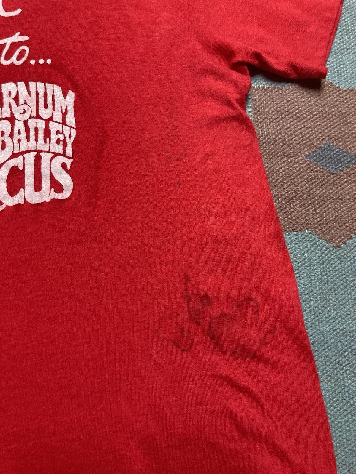 Hanes × Vintage Vtg 70s t shirt coke adds life Ringling bros Barnum Bailey M Size US M / EU 48-50 / 2 - 4 Thumbnail