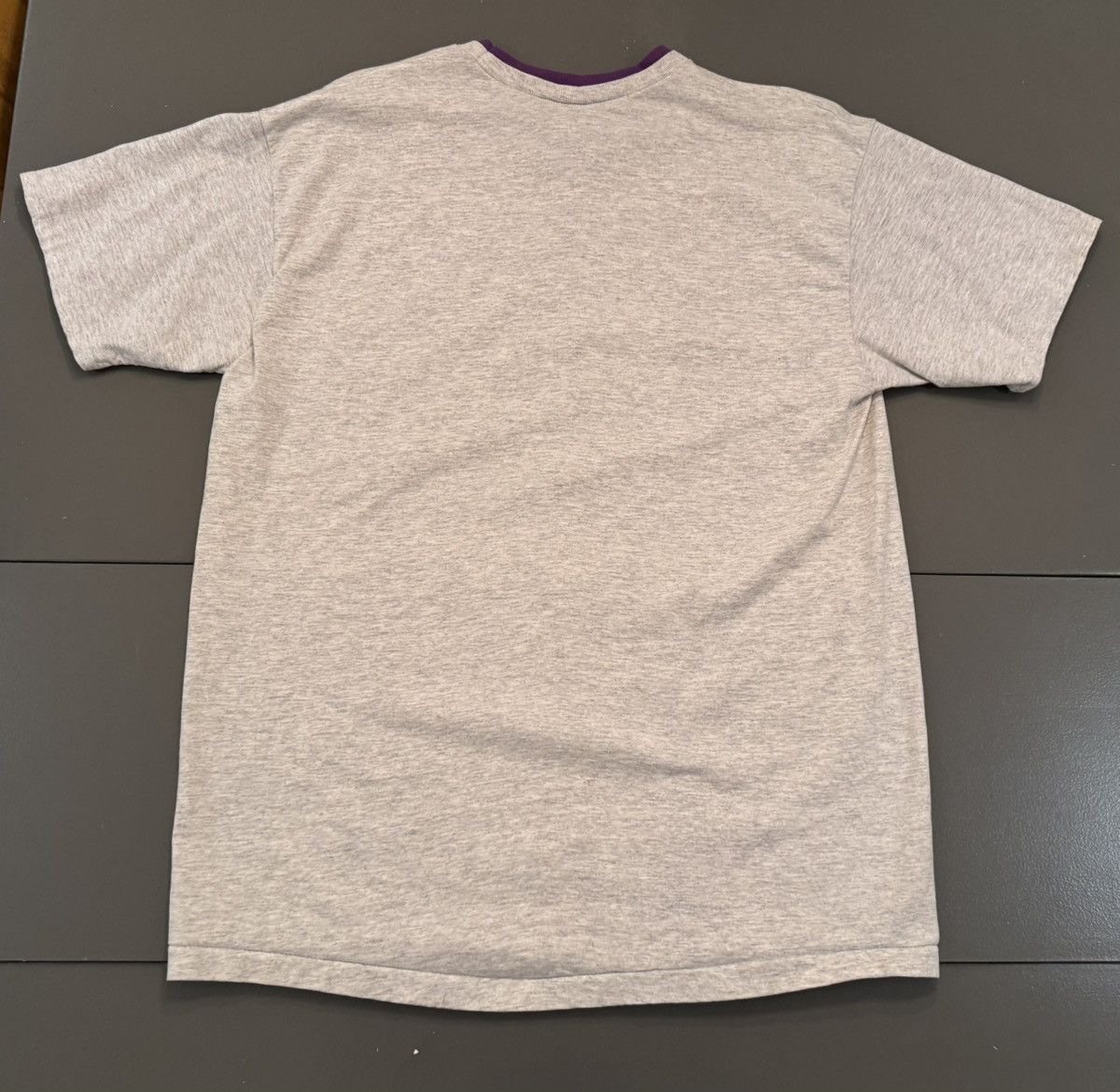 Anvil × Vintage Anvil Purple Lined T-Shirt Size US XL / EU 56 / 4 - 8 Thumbnail
