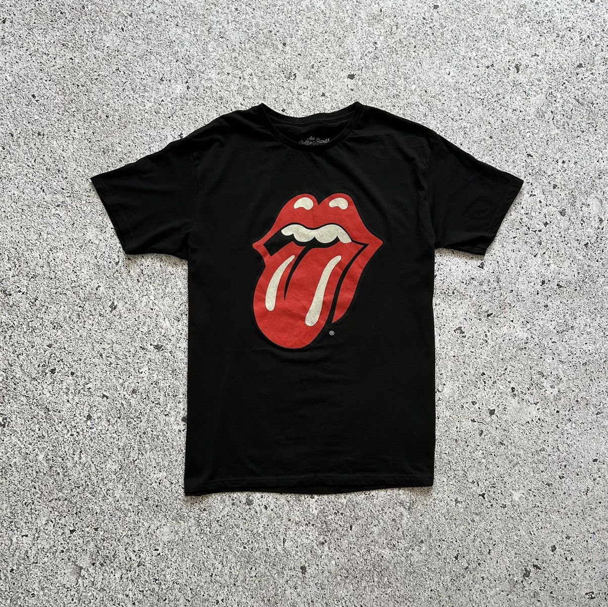 Band Tees × The Rolling Stones Vintage The Rolling Stones 2021 Graphic Logo T-Shirt Y2K Size US XL / EU 56 / 4 - 1 Thumbnail