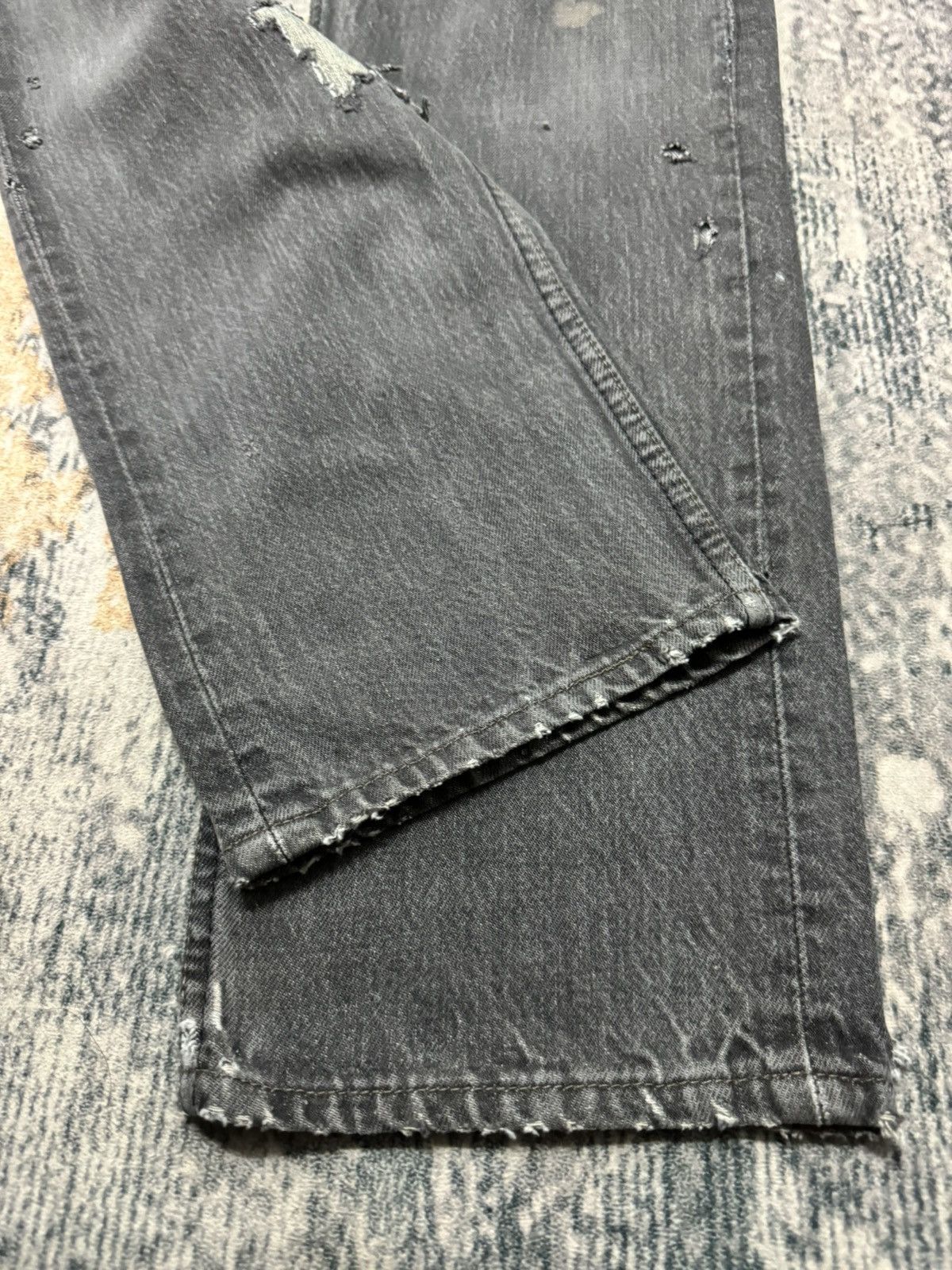 Levi's × Levi's Vintage Clothing × Vintage Vintage Levi’s 501 Distressed Denim Jeans Size US 30 / EU 46 - 3 Thumbnail