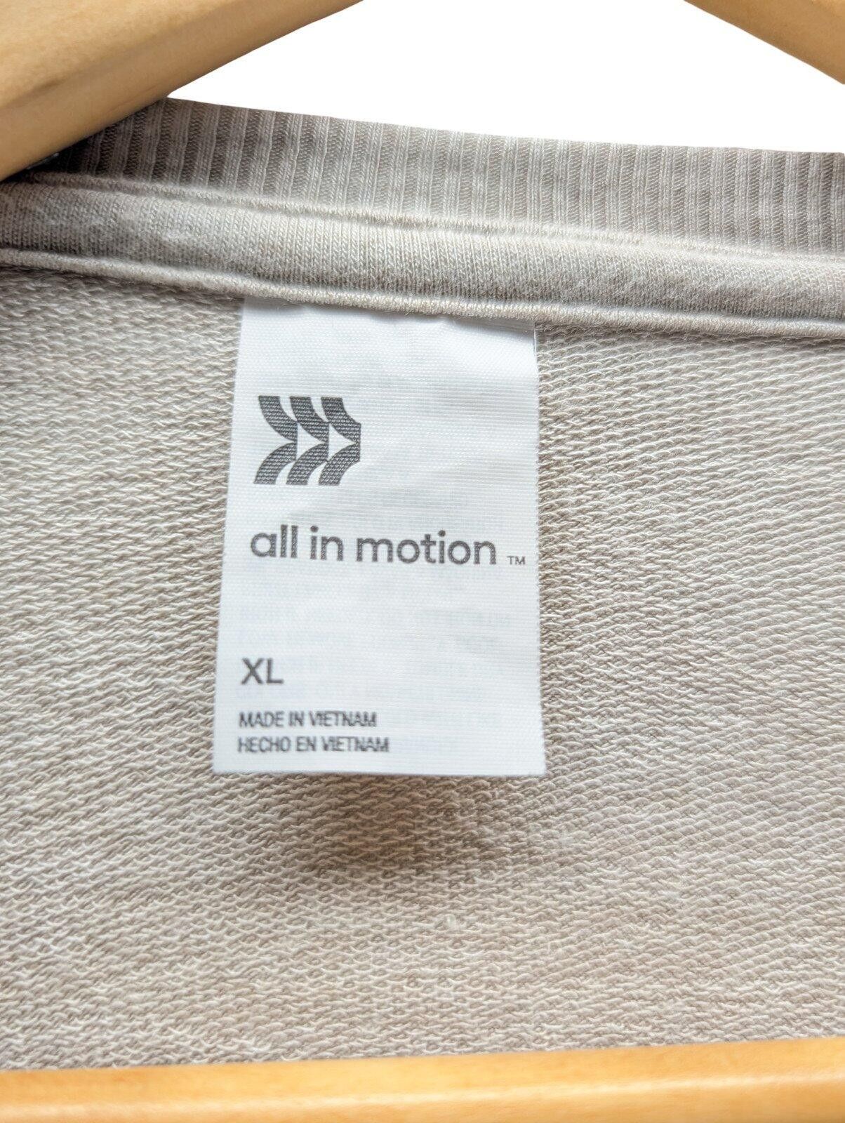 Other All in Motion Sweatshirt Women XL Twist Hem Light Gray Size XL / US 12-14 / IT 48-50 - 6 Thumbnail
