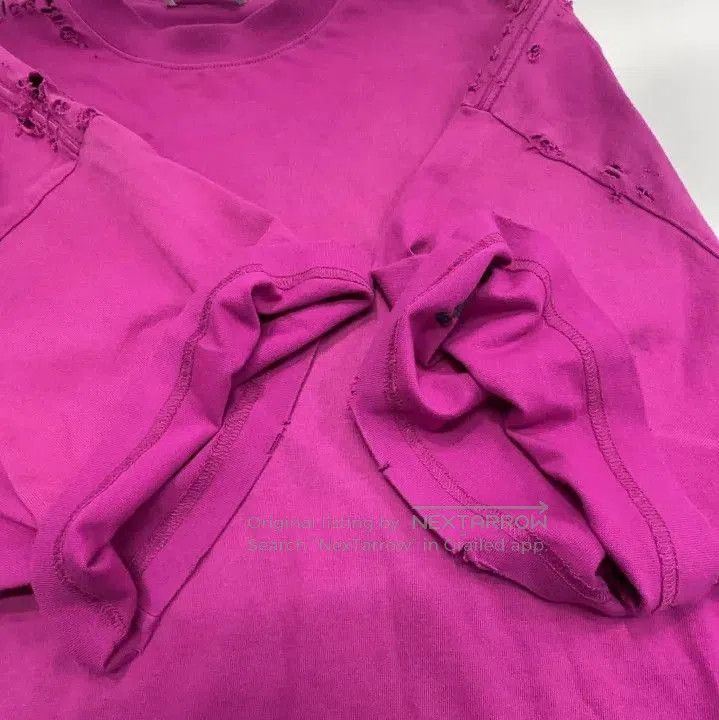 Balenciaga Balenciaga Repaired Logo Distressed T. Size US M / EU 48-50 / 2 - 2 Thumbnail