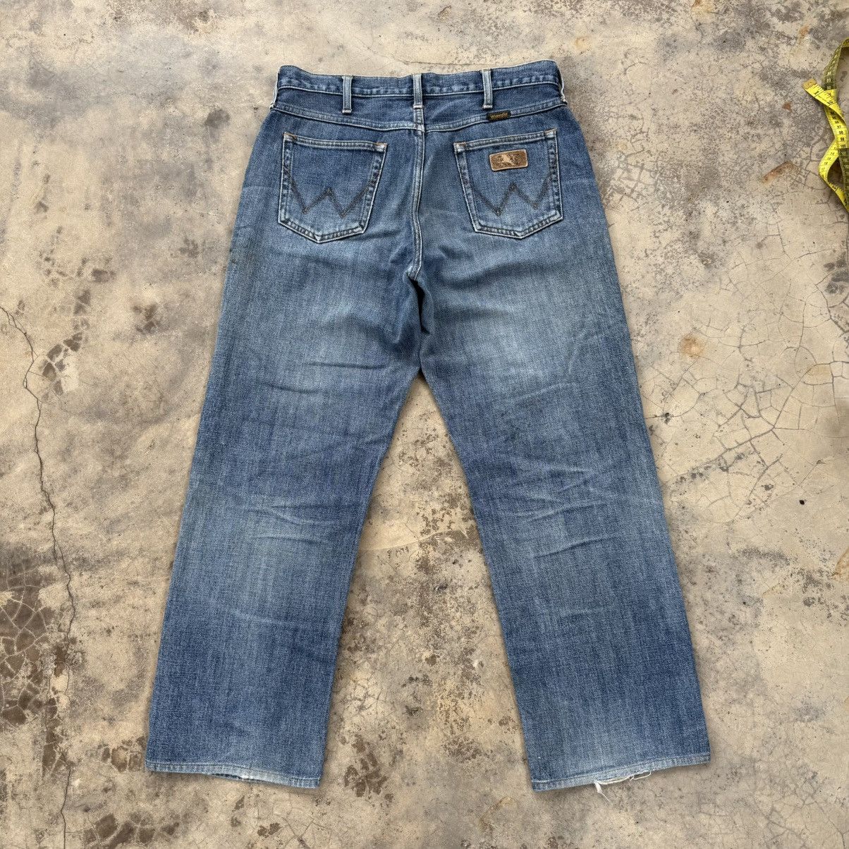Wrangler VINTAGE WRANGLER FADED JEANS DENIM PANTS Size US 33 - 2 Thumbnail