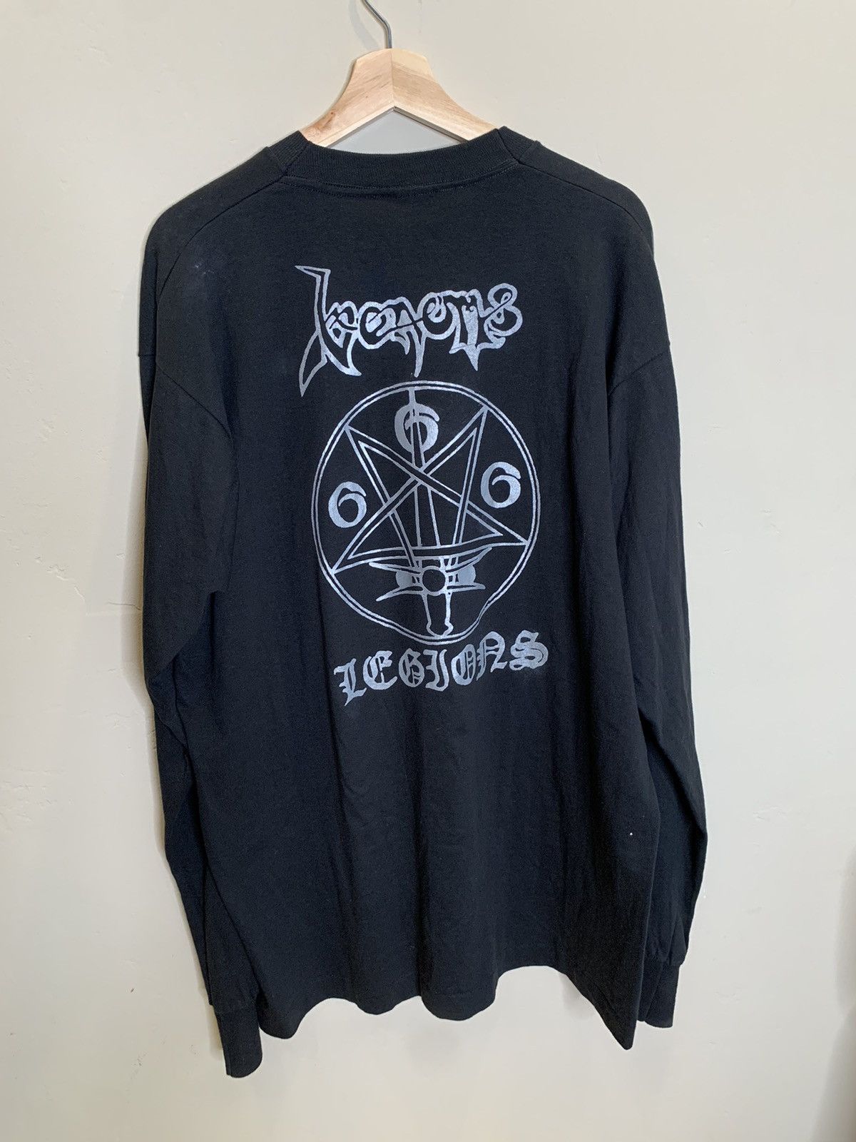 Band Tees *RARE* Vintage Venom Legions 666 Single Stitch LS Shirt - XL Size US XL / EU 56 / 4 - 2 Thumbnail