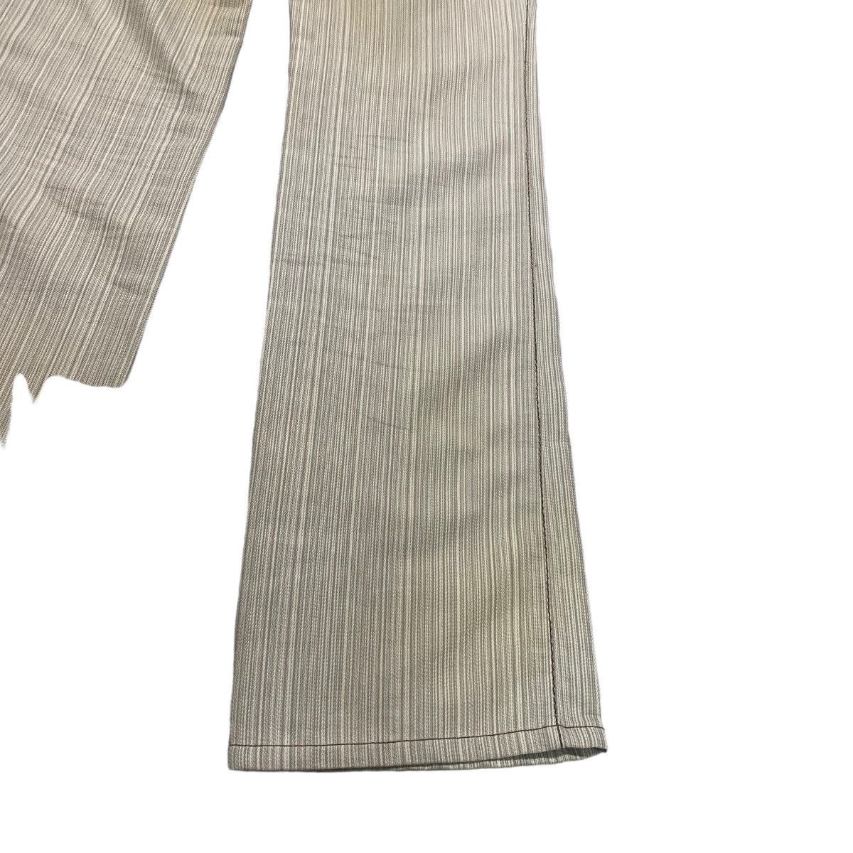 Japanese Brand Japanese Brand Elle Homme Striped Flare Pants Size US 31 - 14 Thumbnail