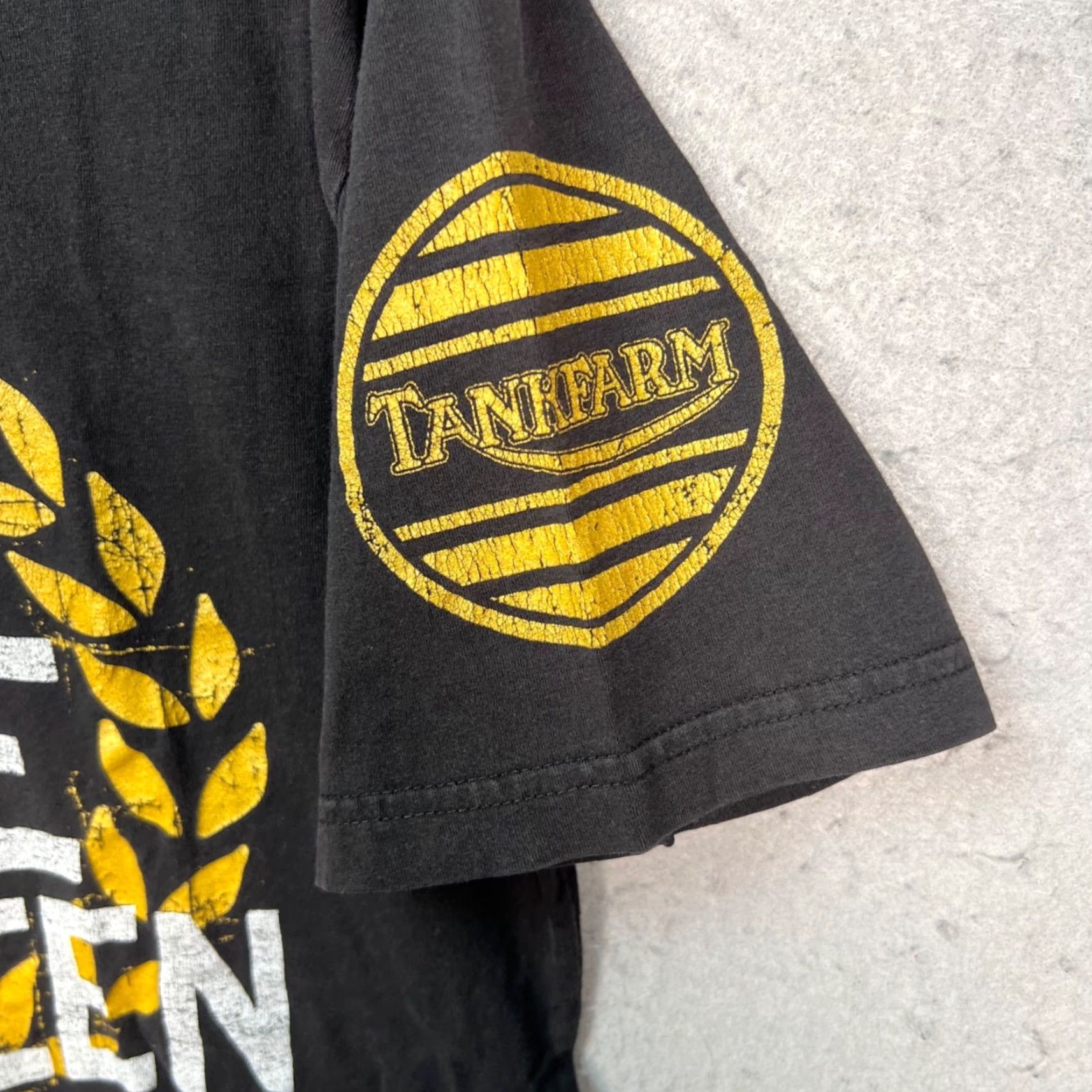 Vintage VINTAGE Tankfarm Mens Small "God Save McQueen" Graphic T Shirt Black 100% Cotton Shirt Adult Mens Small Black God Save McQueen Graphic Tee 90s Mens Size US S / EU 44-46 / 1 - 5 Thumbnail