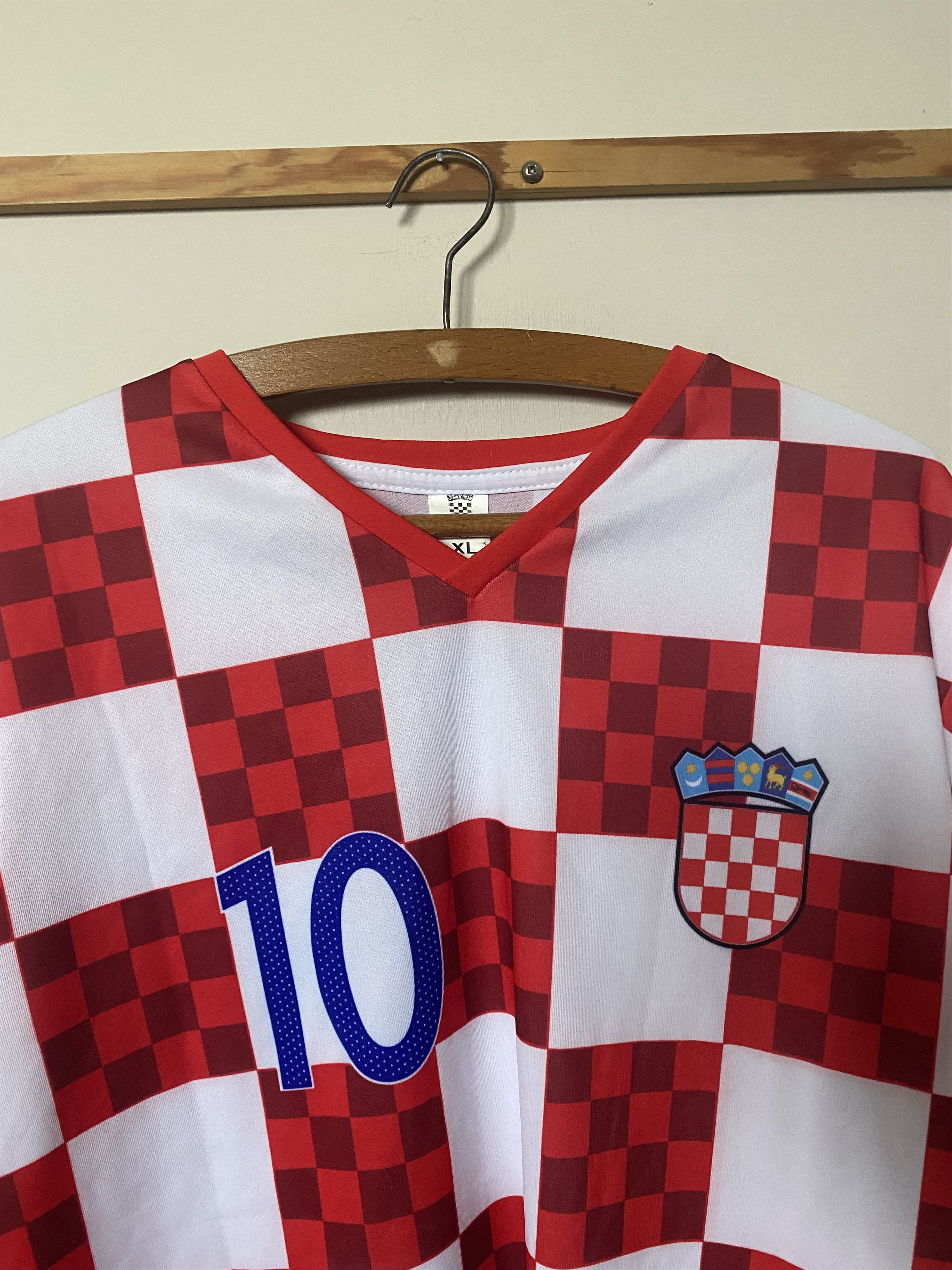 Other Vintage - CROATIA #10 MODRIC - L/XL - UNIQUE Size US XL / EU 56 / 4 - 6 Thumbnail
