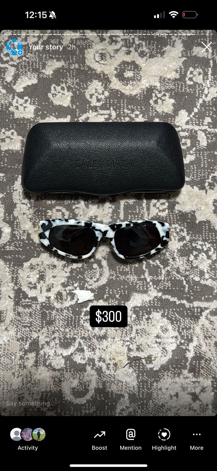 Balenciaga Balenciaga Sunglasses Size ONE SIZE - 1 Thumbnail