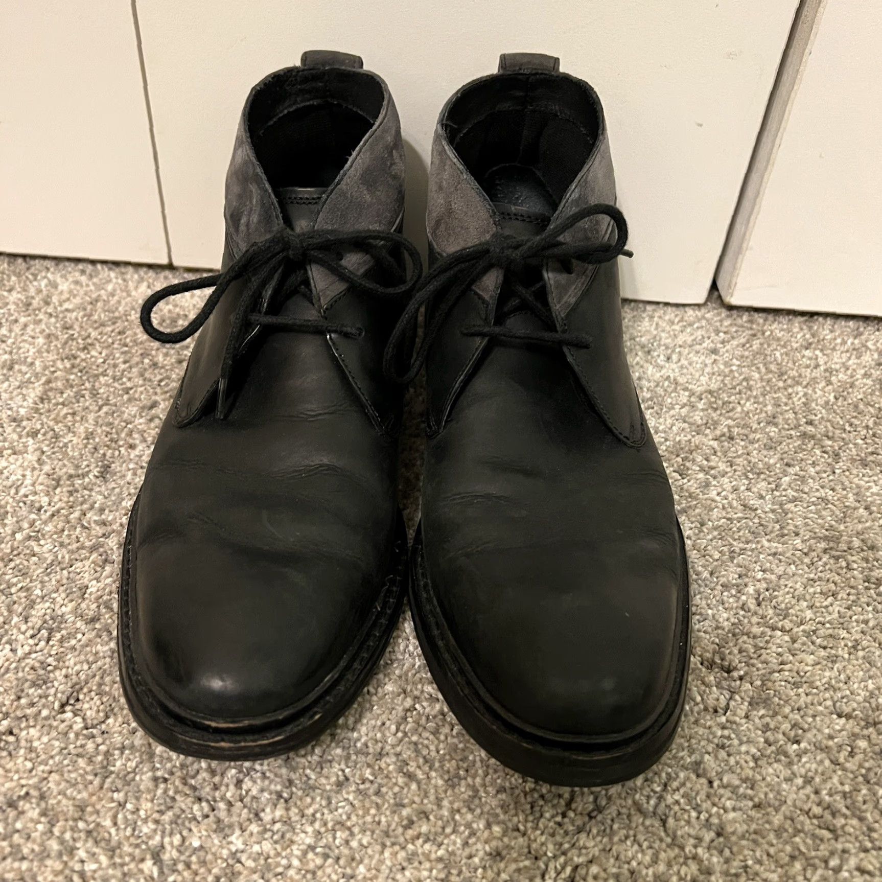 Cole Haan VINTAGE Cole Haan Leather Boots Chukka Ankle Size 8.5 M Men Black Casual Dress Size US 8.5 / EU 41-42 - 2 Thumbnail