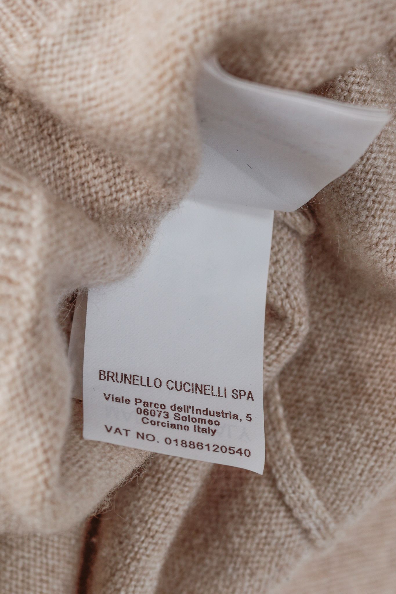Brunello Cucinelli Brunello Cucinelli AW/20 Oyster Cashmere Turtleneck Sweater Size M / US 6-8 / IT 42-44 - 10 Thumbnail