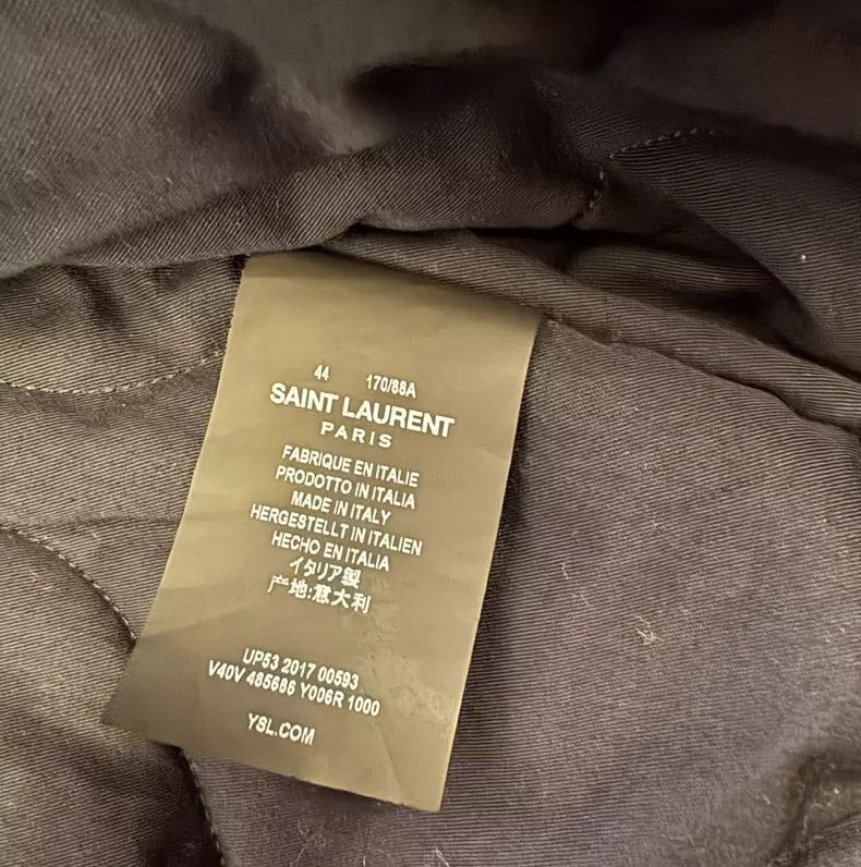 Saint Laurent Paris Saint Laurent Paris Corduroy baseball jacket-2506 Size US S / EU 44-46 / 1 - 3 Thumbnail