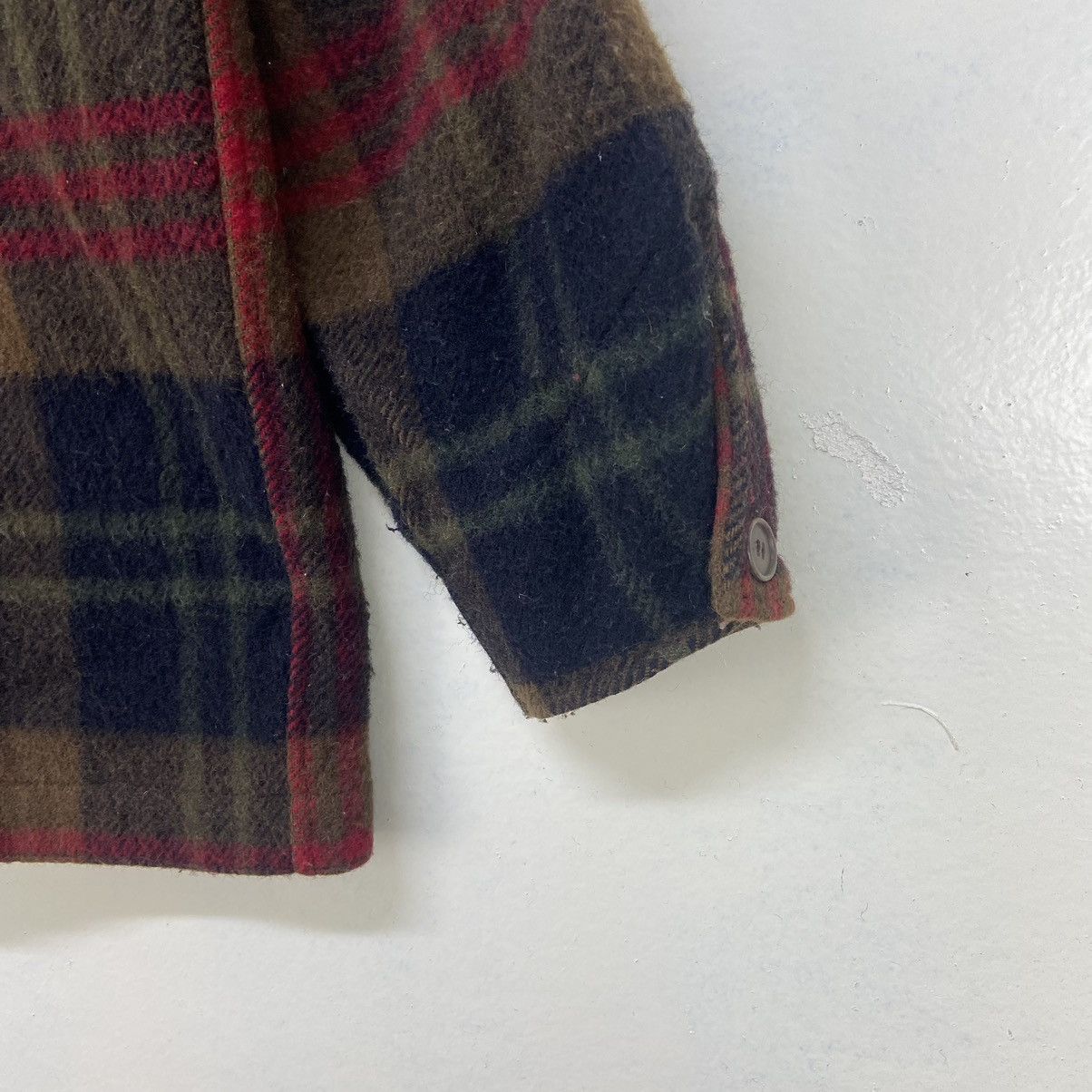 Golden Bear × Vintage Vintage Golden Bear Made in USA Checkered Plaid Wool Jacket Size US M / EU 48-50 / 2 - 9 Thumbnail