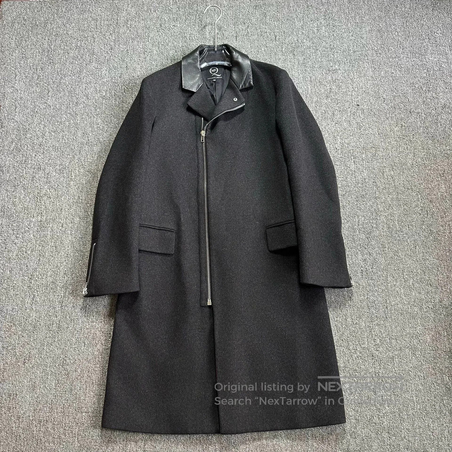Alexander McQueen alexander mcqueen black gray biker jacket. Size US L / EU 52-54 / 3 - 1 Thumbnail