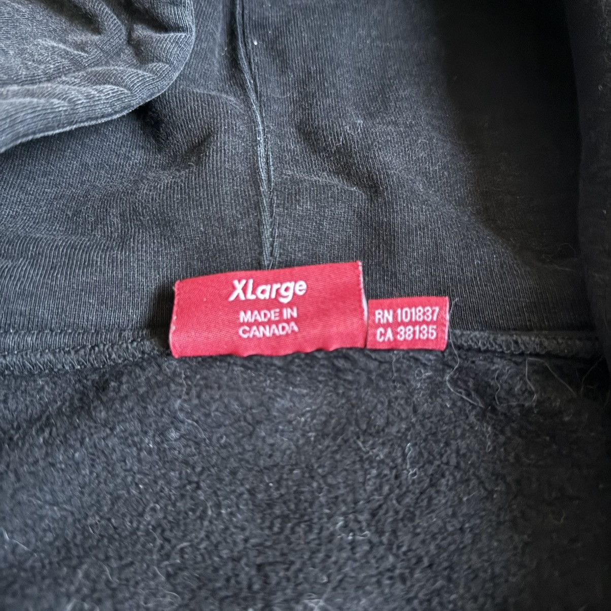 Supreme SUPREME TEXT STRIPE ZIP HOODIE BLACK. Size US XL / EU 56 / 4 - 4 Thumbnail