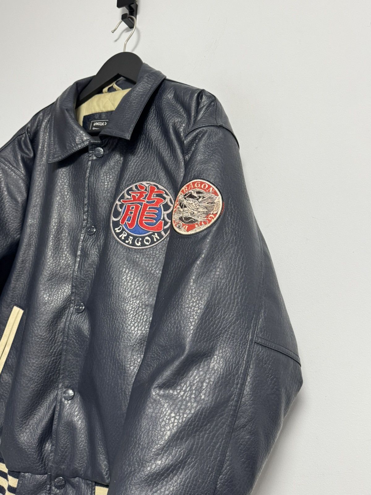 Other Vintage Dragon Embroidered Jacket Y2K Rare Streetwear Bomber Size US L / EU 52-54 / 3 - 12 Thumbnail