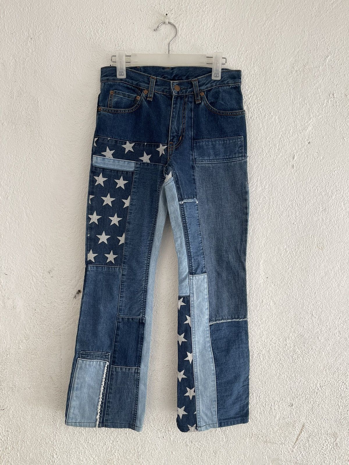 Hysteric Glamour Hysteric Glamour Kinky Patchwork Jeans Size 28" / US 6 / IT 42 - 1 Thumbnail