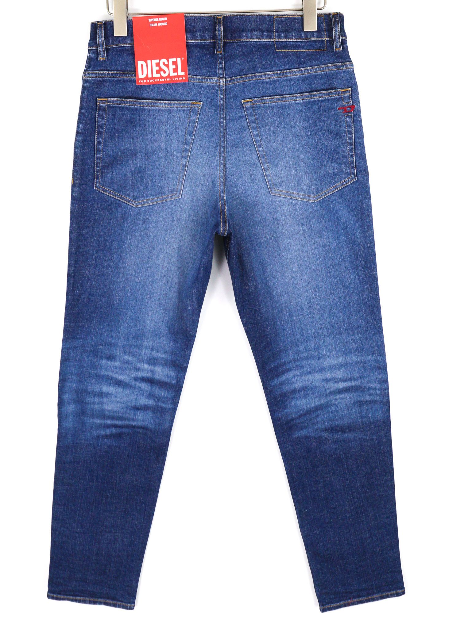 Diesel 2005 D-FINING 09C72 W30/L32 Tapered Blue 40469 Size US 30 / EU 46 - 4 Thumbnail