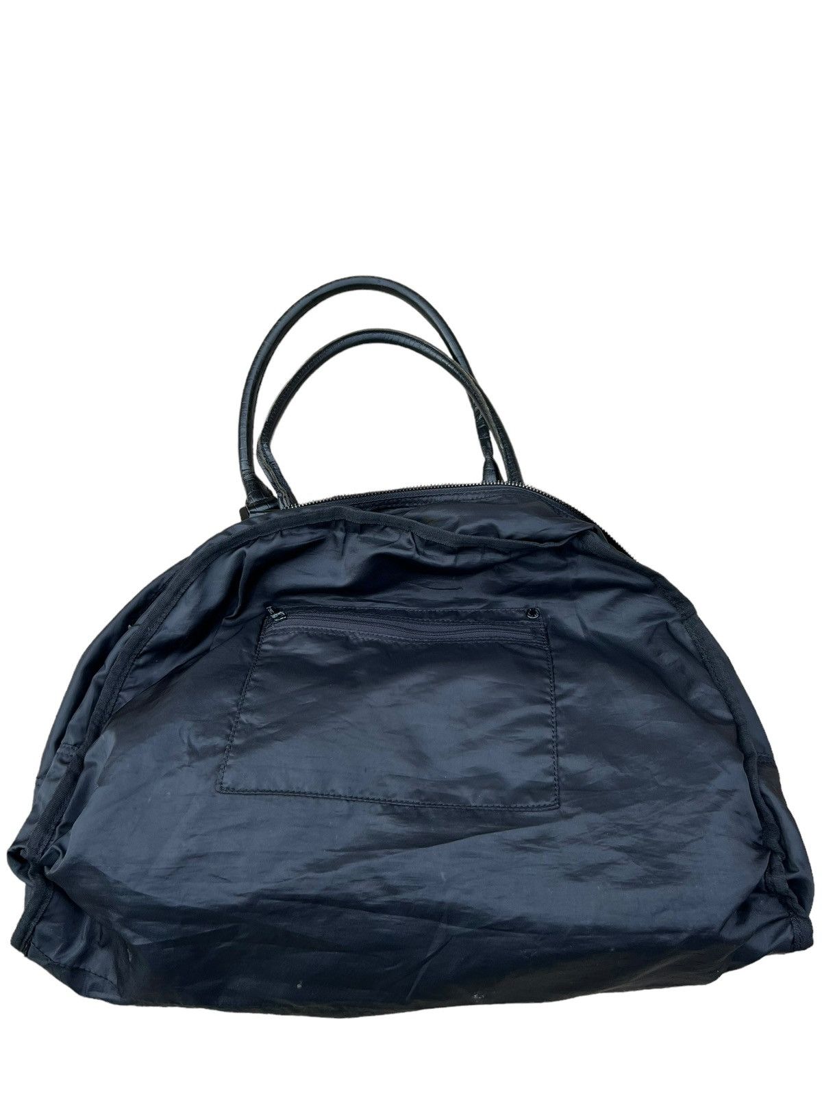 Yohji Yamamoto Vintage 2000s Yohji Yamamoto Y’saccs Huge Handle Bag Size ONE SIZE - 24 Thumbnail