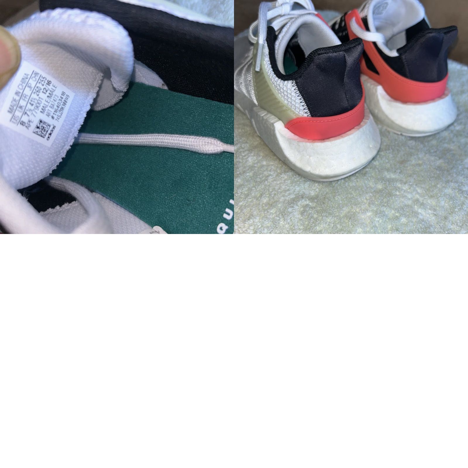 Adidas adidas EQT Support 93/17 Sneaker BA7473 White Men US 9 Waterfall of 2017 Running Casual Athletic Shoes Size US 10 / EU 43 - 8 Thumbnail