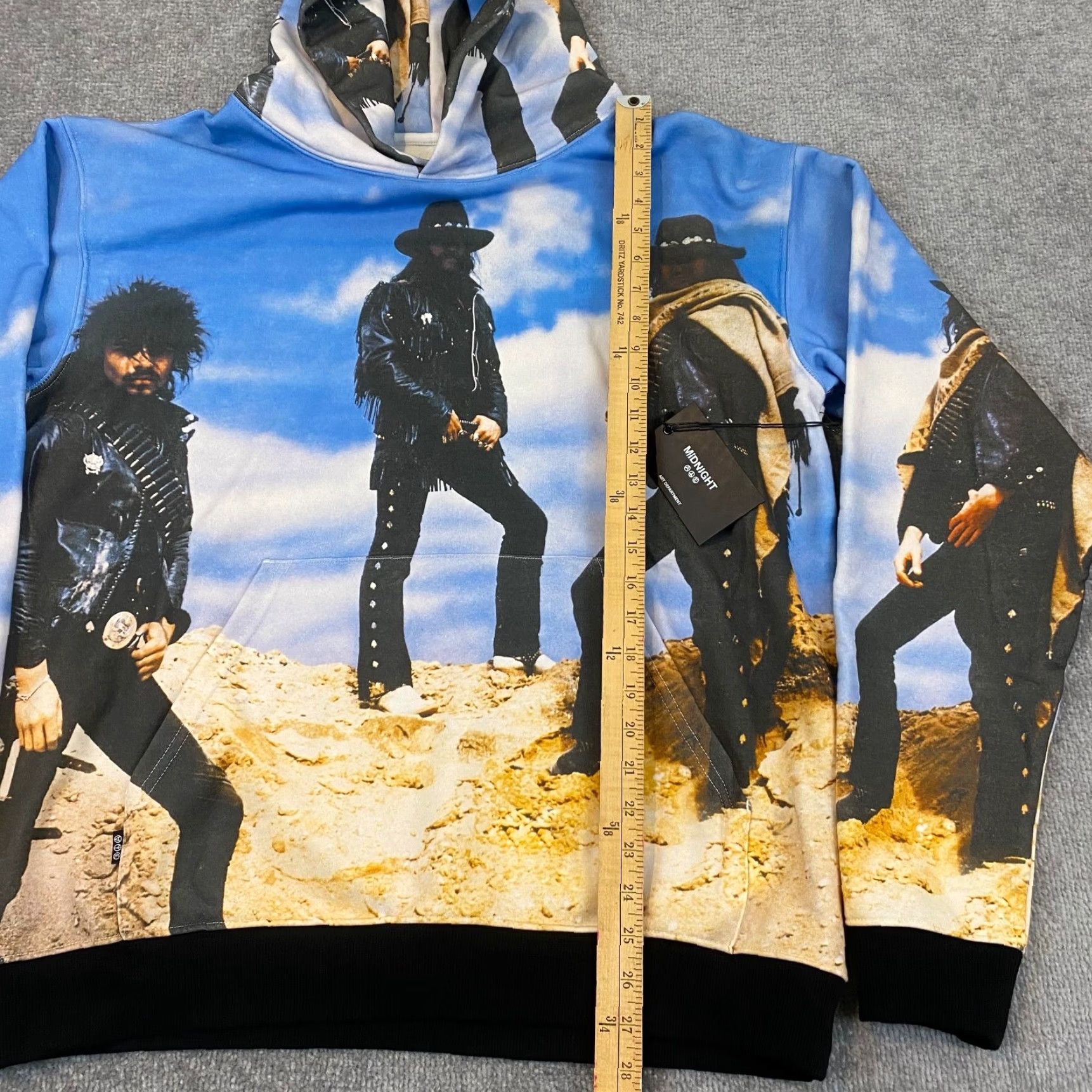 Midnight Studios Midnight Studio Hoodie Mens Large Ace of Spades L/S NEW Shane Gonzales Motorhead Size US L / EU 52-54 / 3 - 6 Thumbnail