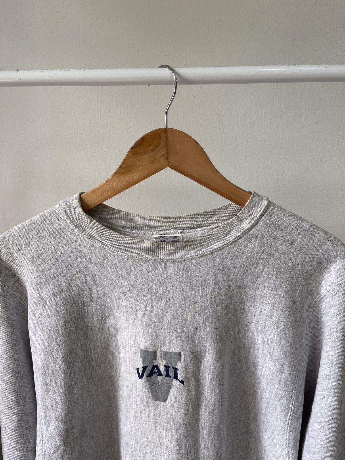 Champion × Vintage 90s Champion Revese Weave VAIL sweatshirt Size US L / EU 52-54 / 3 - 7 Thumbnail