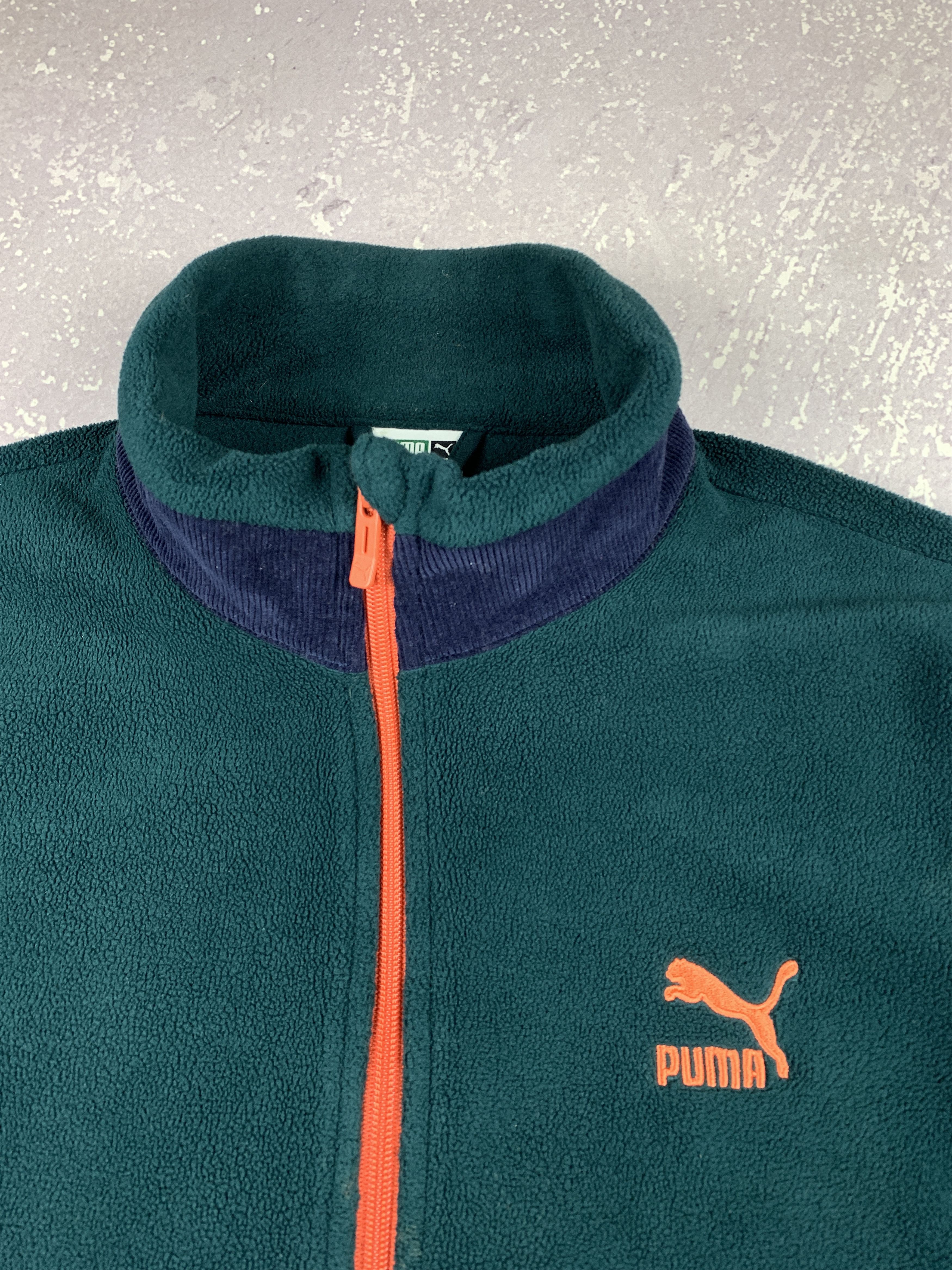 Puma Puma Corduroy/Fleece Full Zip Sherpa Jacket Size US XL / EU 56 / 4 - 5 Thumbnail